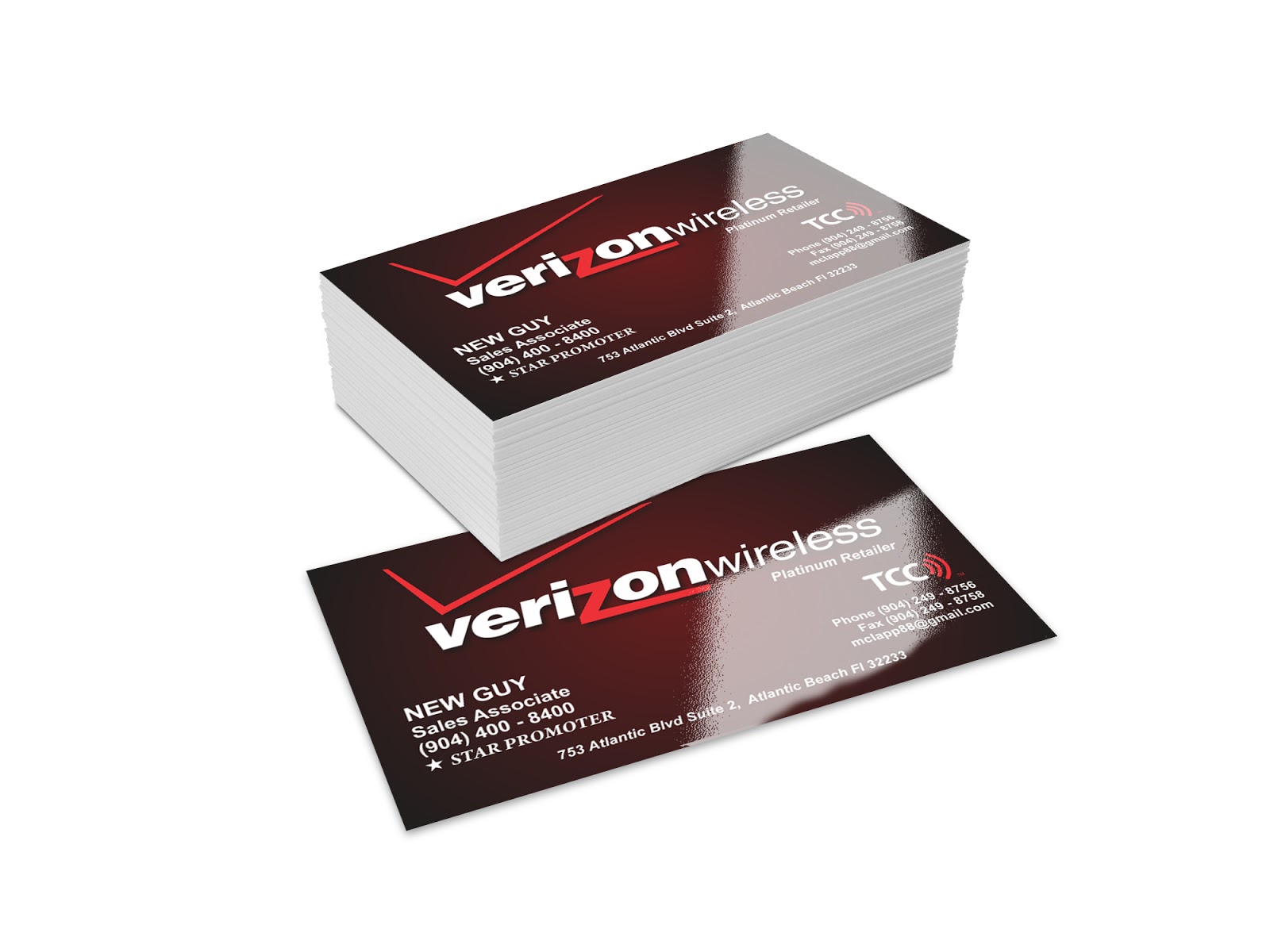 business cards glossy 2