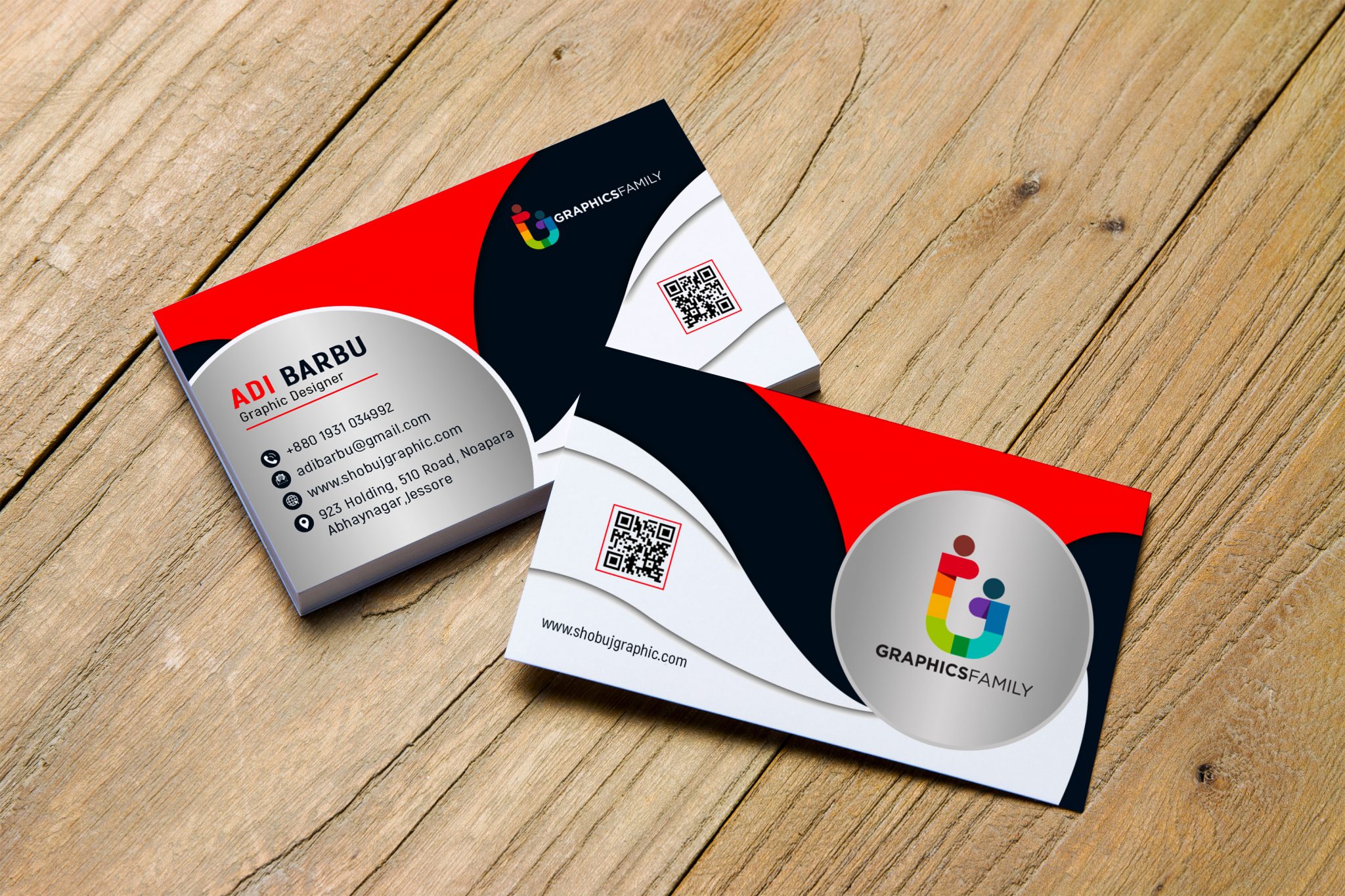 business cards graphic design 1