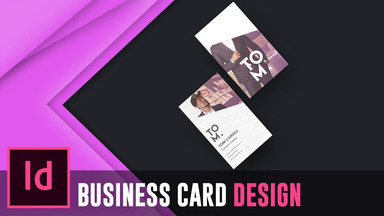 business cards indesign template 4