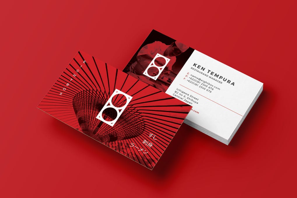 business cards interior design 1