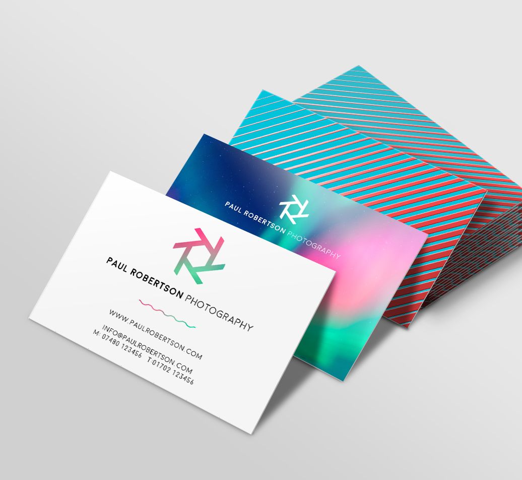 business cards laminated 1