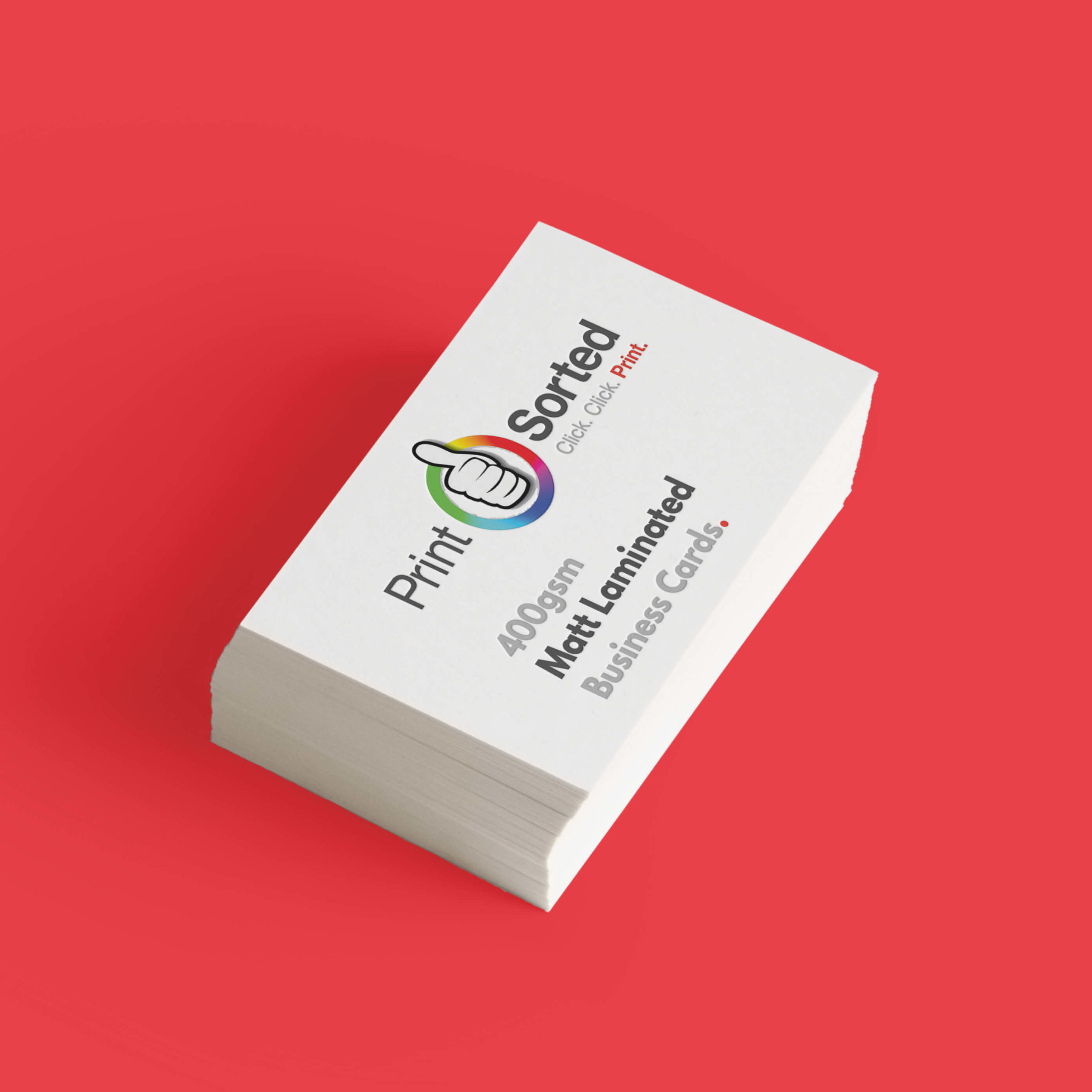 business cards laminated 3