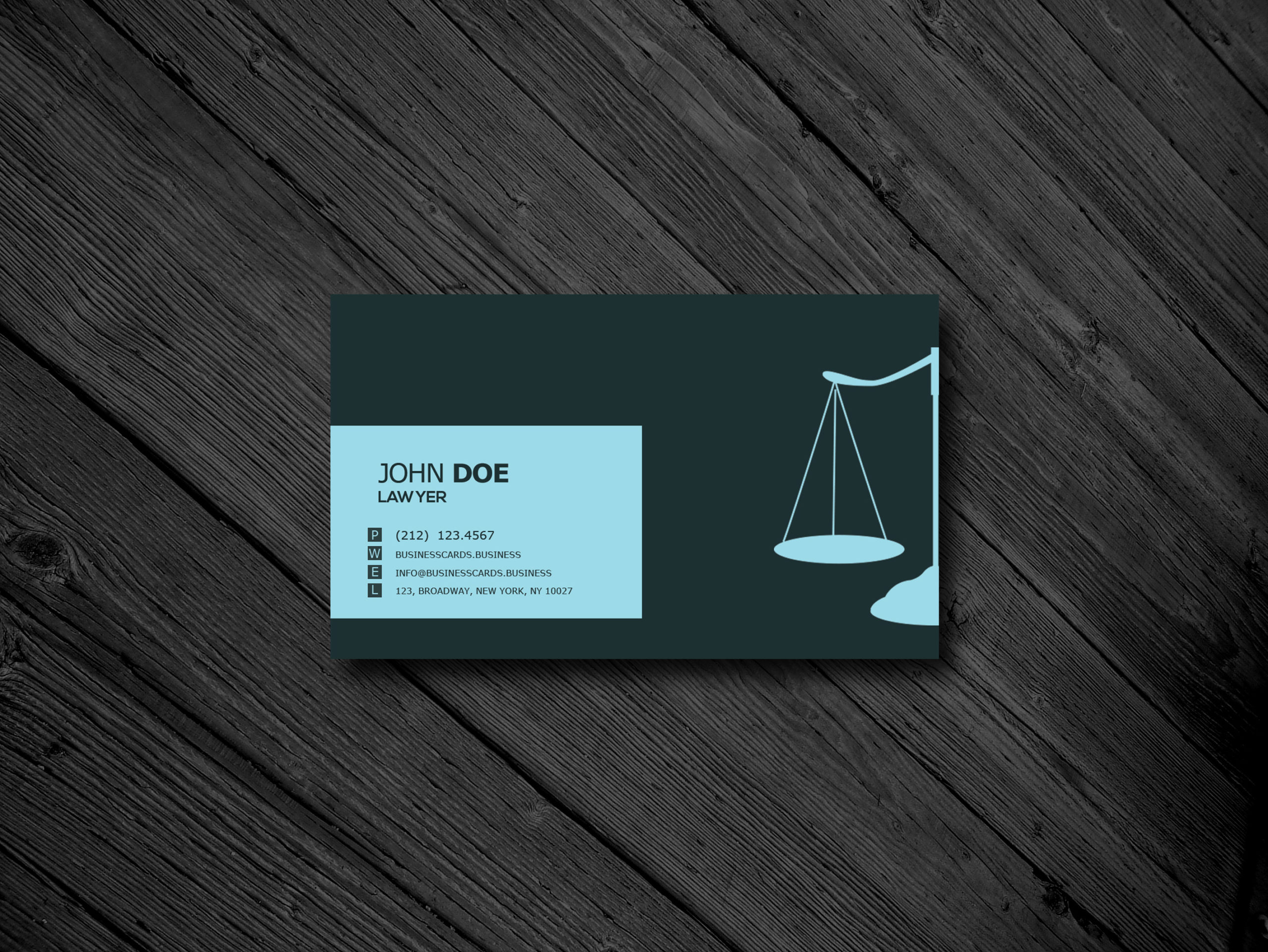 business cards lawyer 2