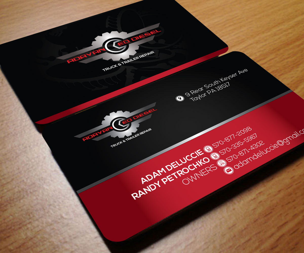 business cards mechanic 1