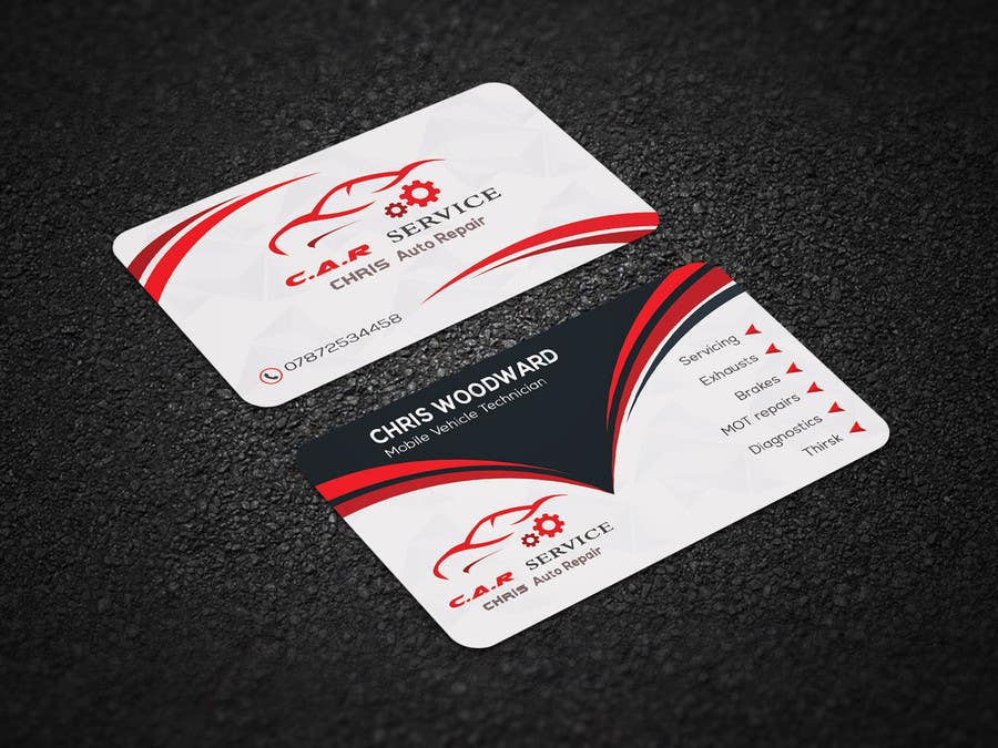 business cards mechanic 4