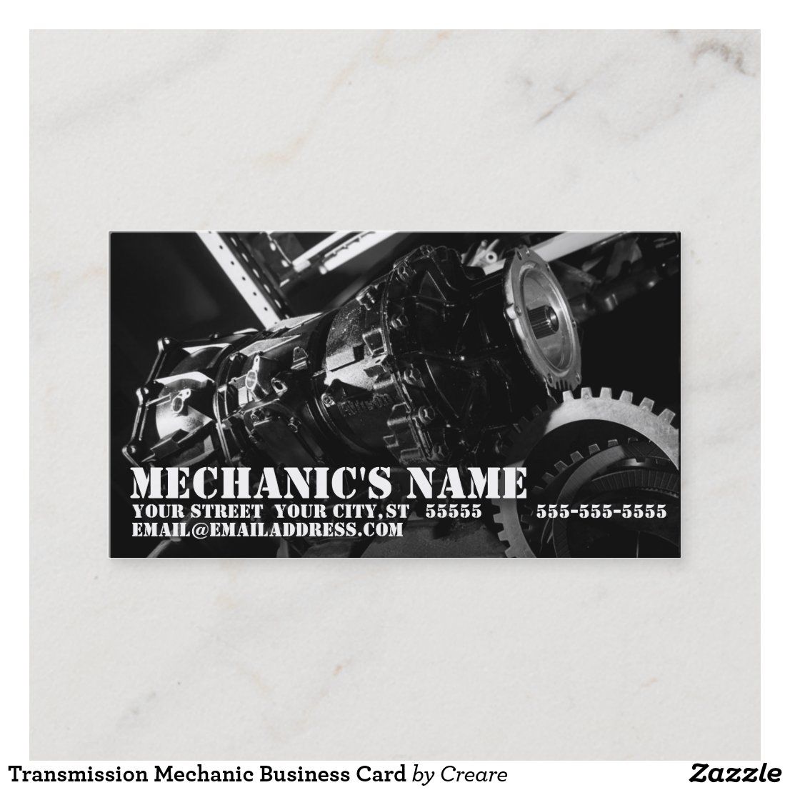 business cards mechanic 5