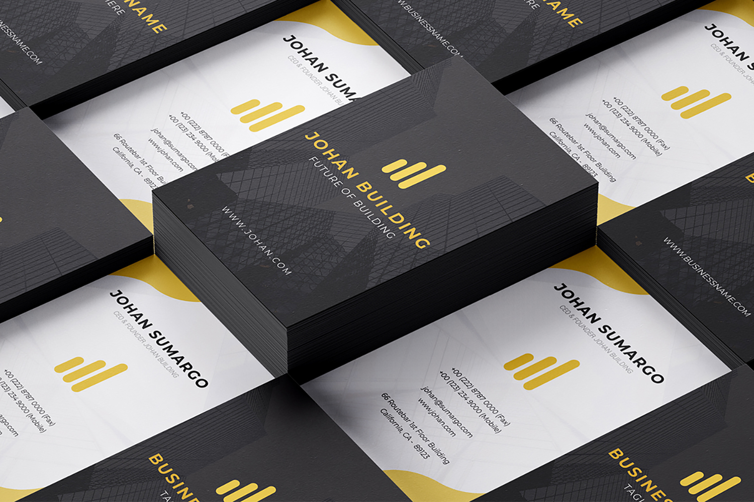 business cards minimalist 4