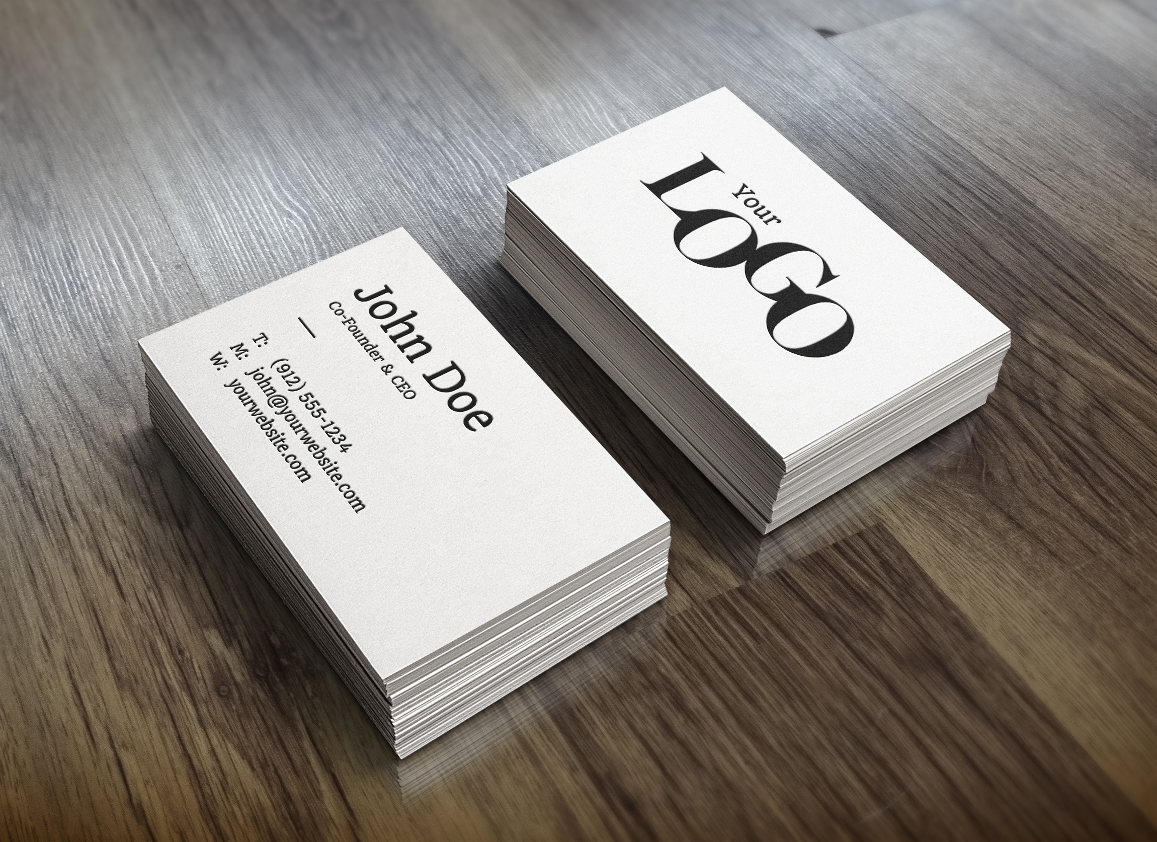 business cards mockups 2