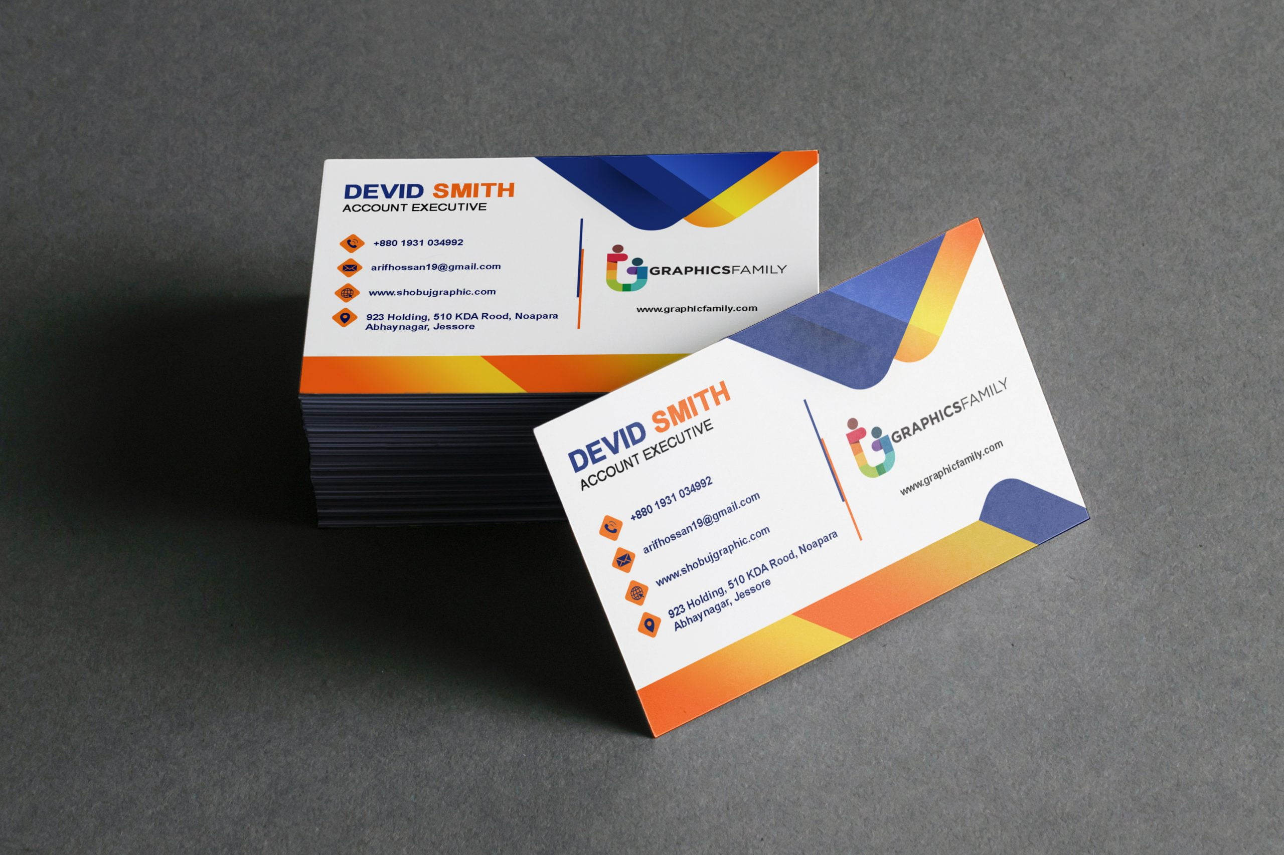 business cards mockups free 3