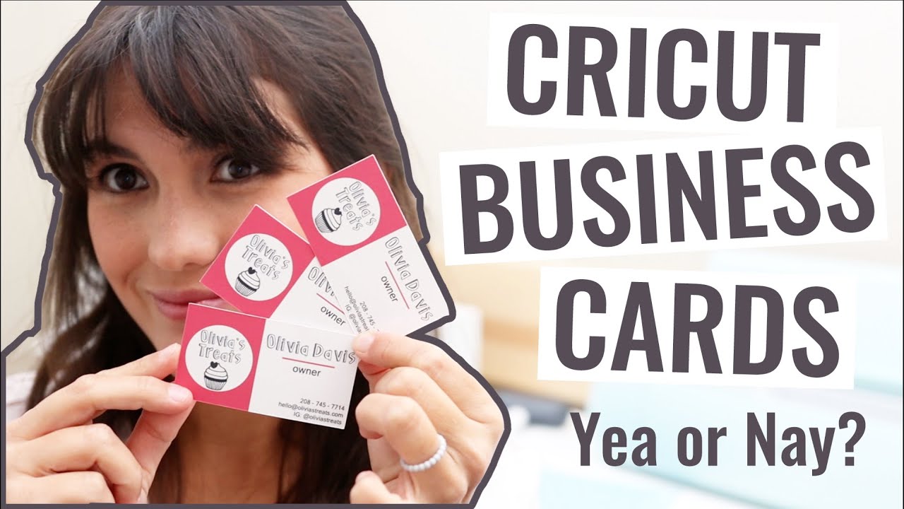 business cards on cricut 2