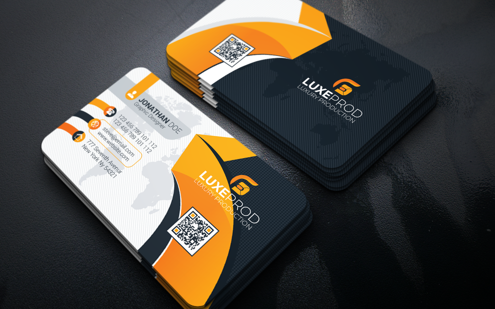 business cards orange county 1