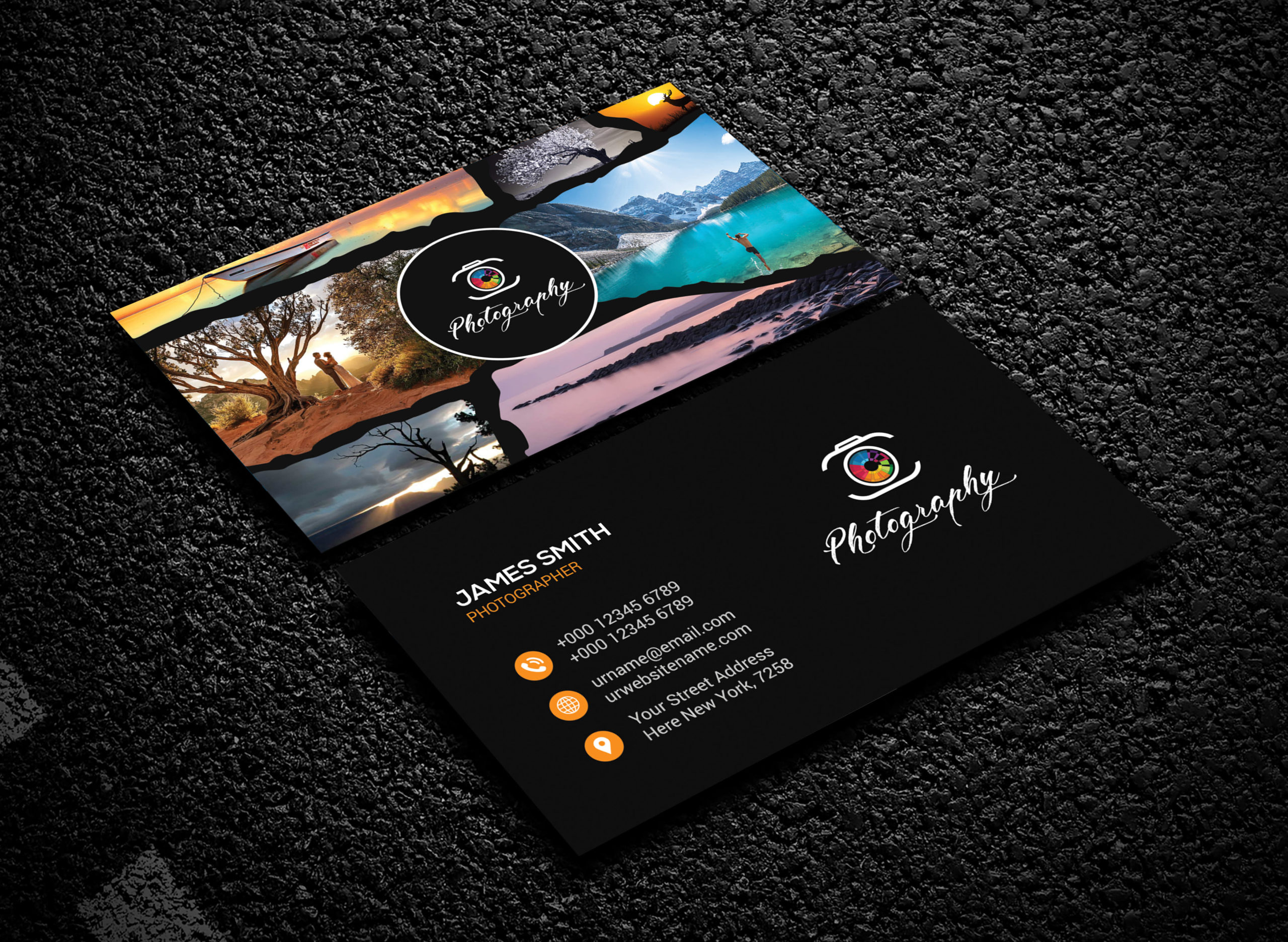 business cards photography 3