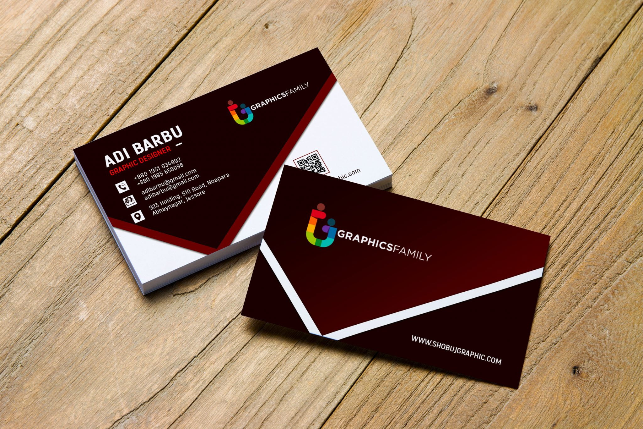 business cards photoshop 3