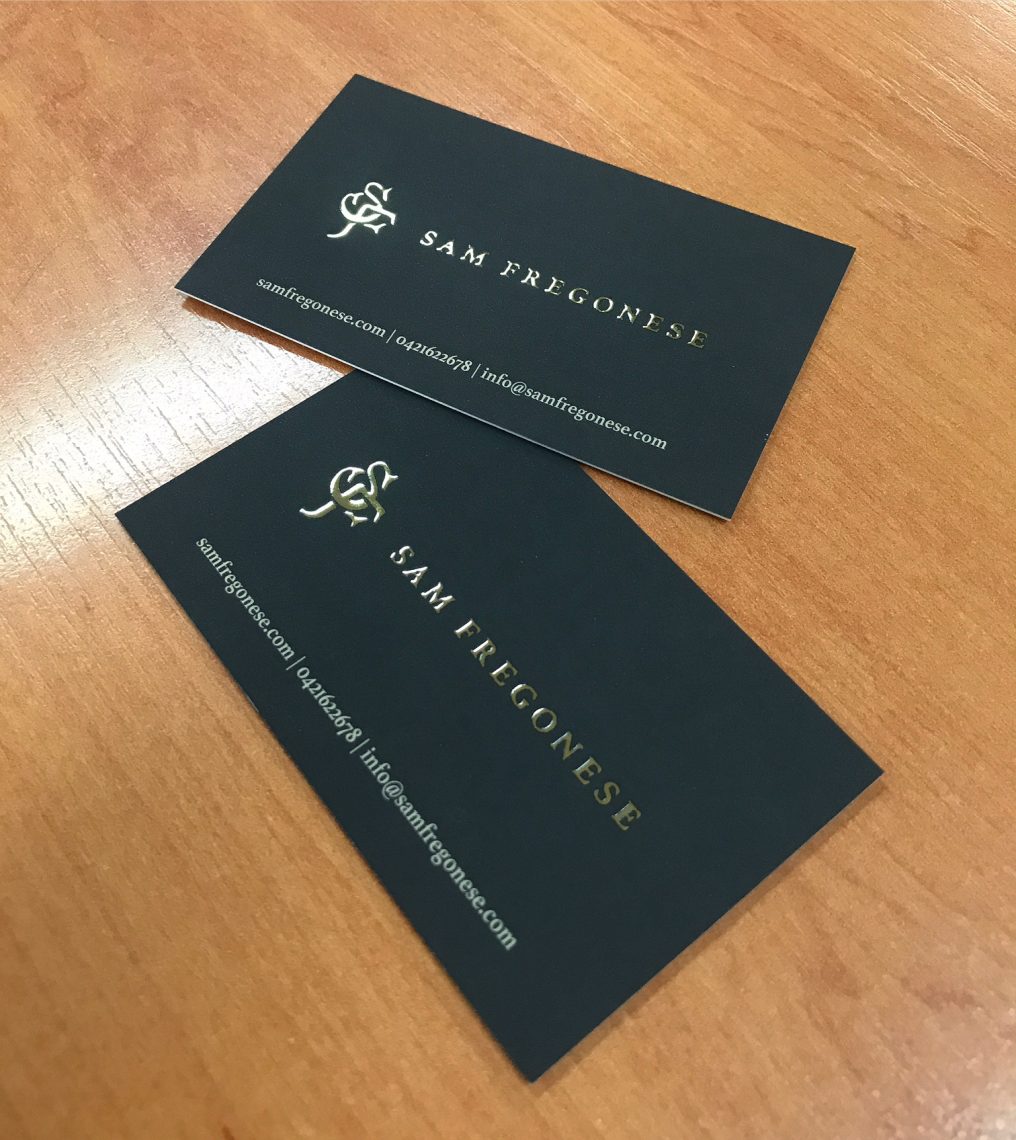 business cards raised 2