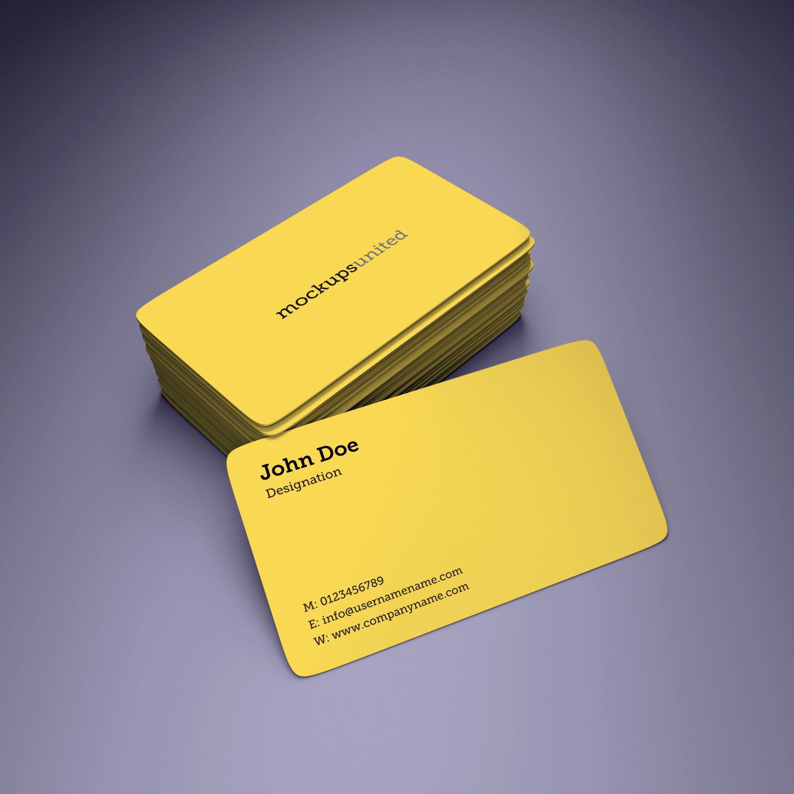business cards rounded corners 1