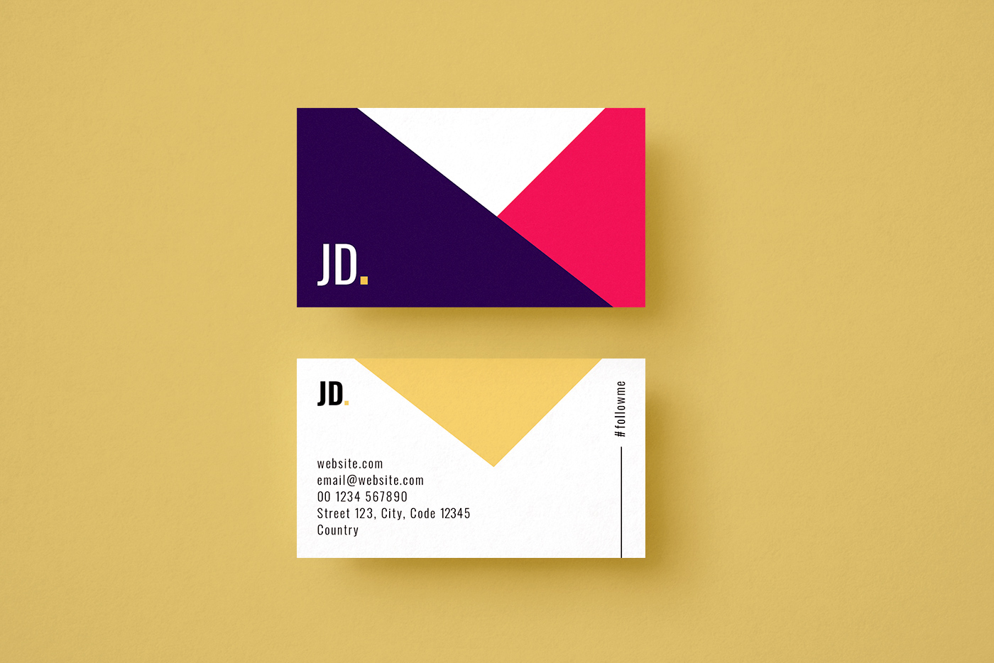 business cards shapes 4