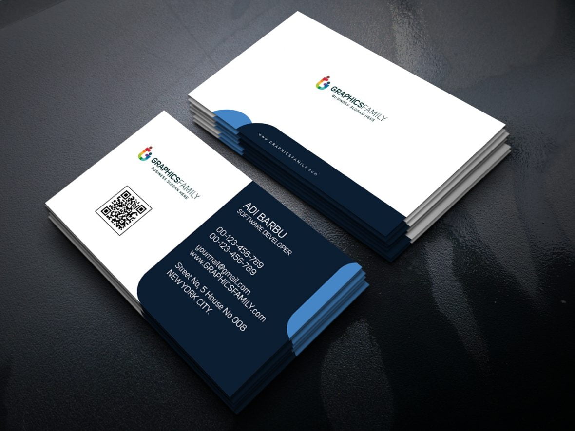 business cards software developer 2