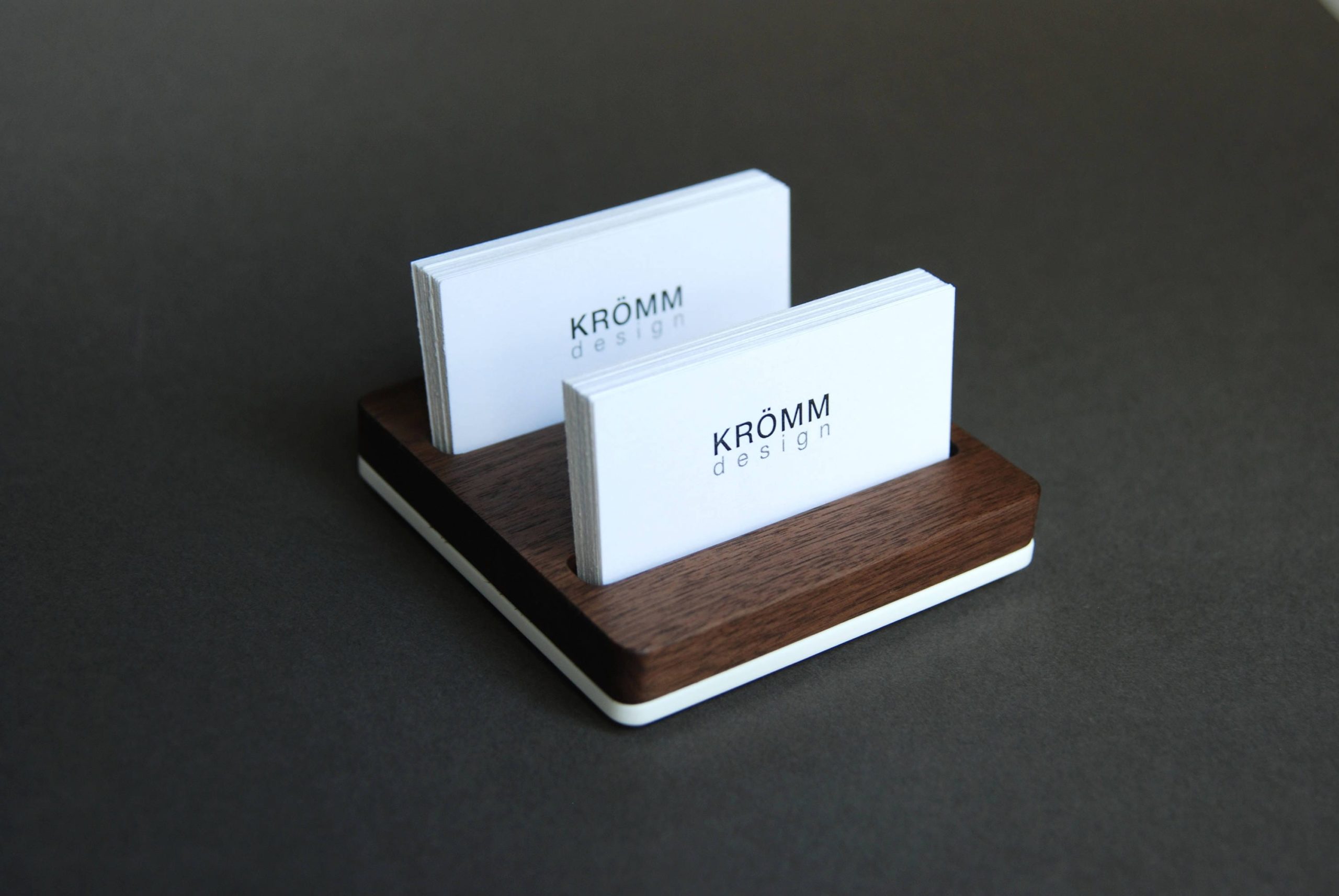 business cards stand 6