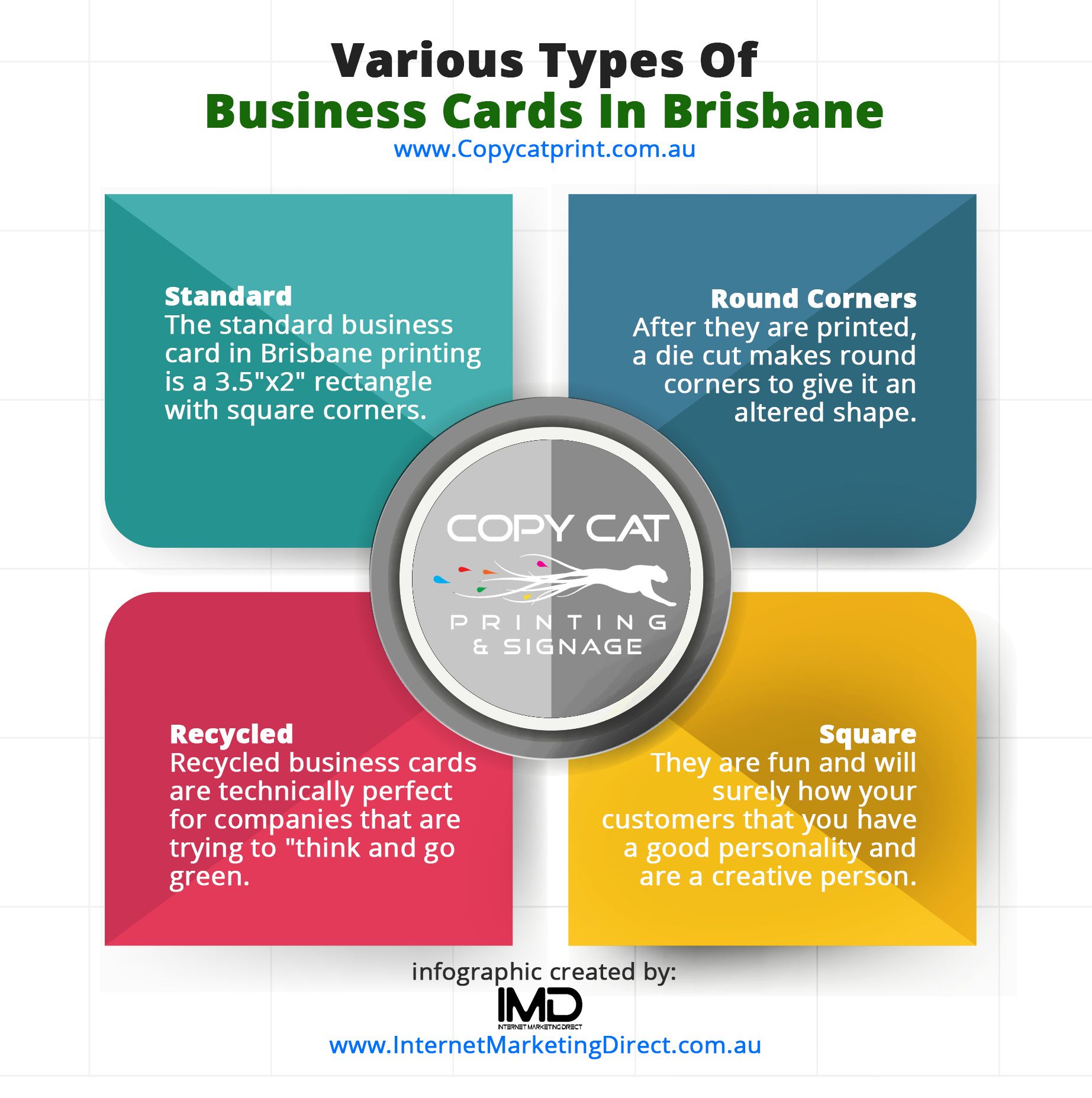 business cards types 4