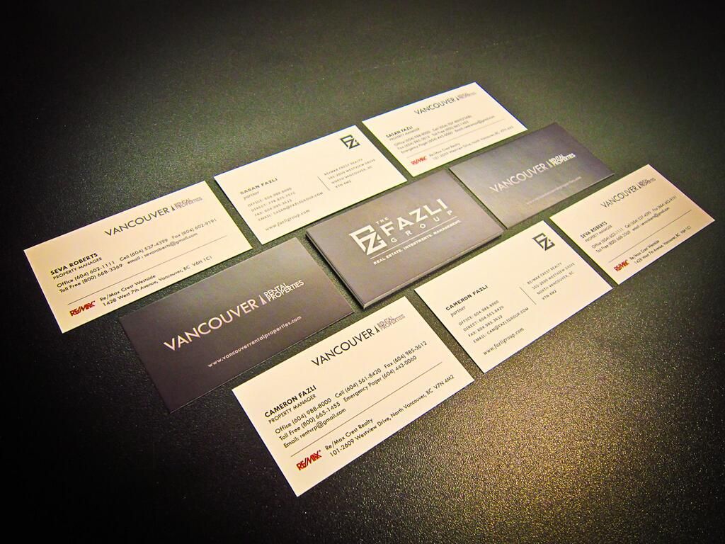 business cards vancouver 5