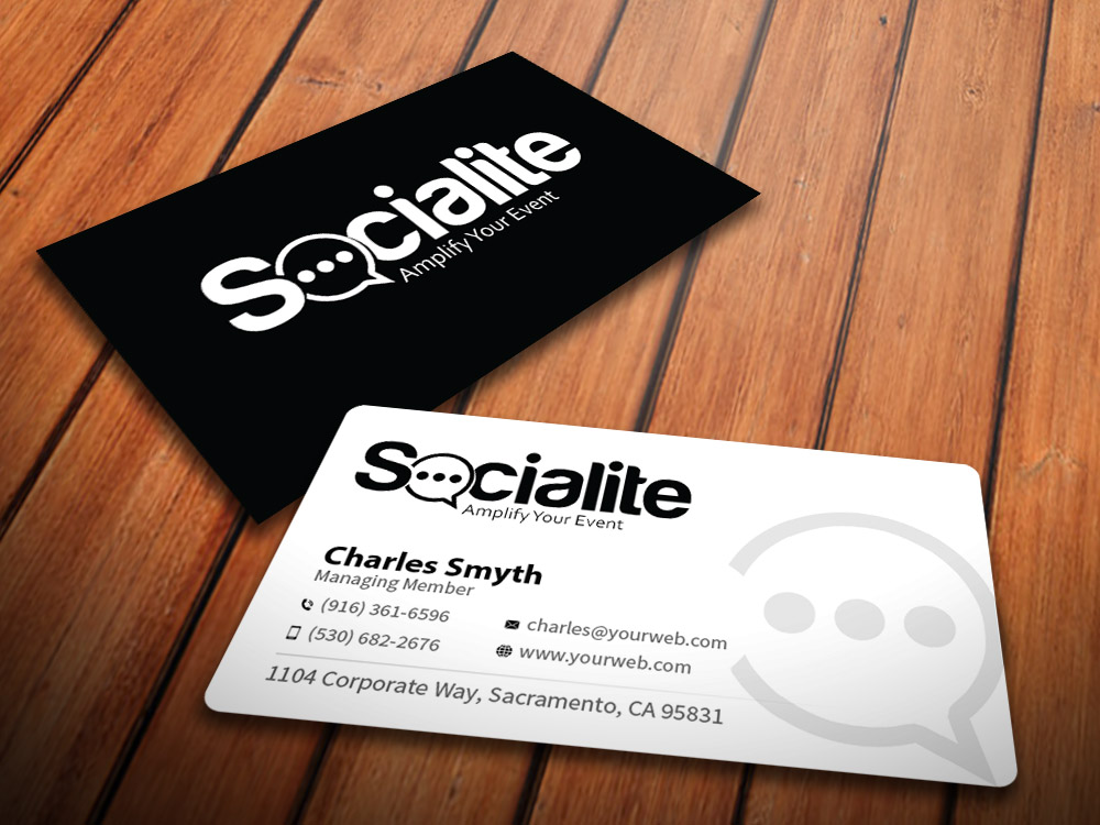 business cards with llc 5