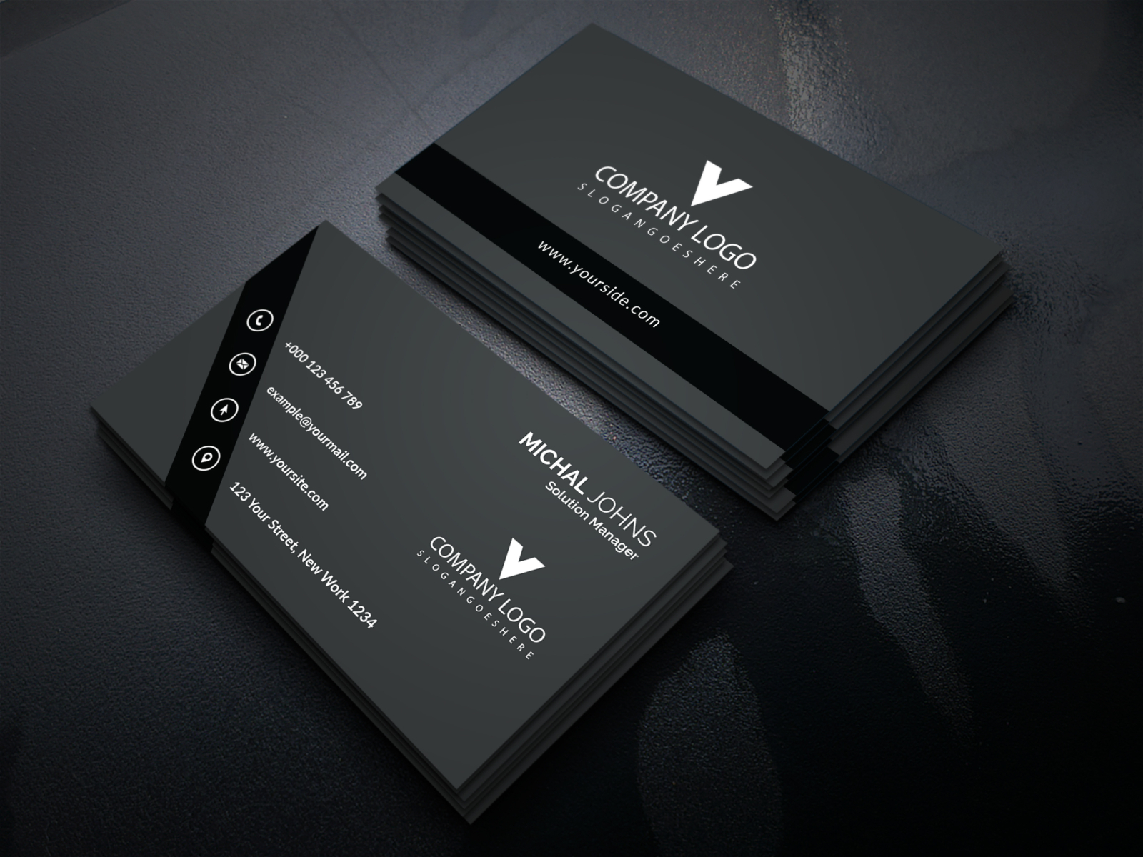 business cards with no address 1