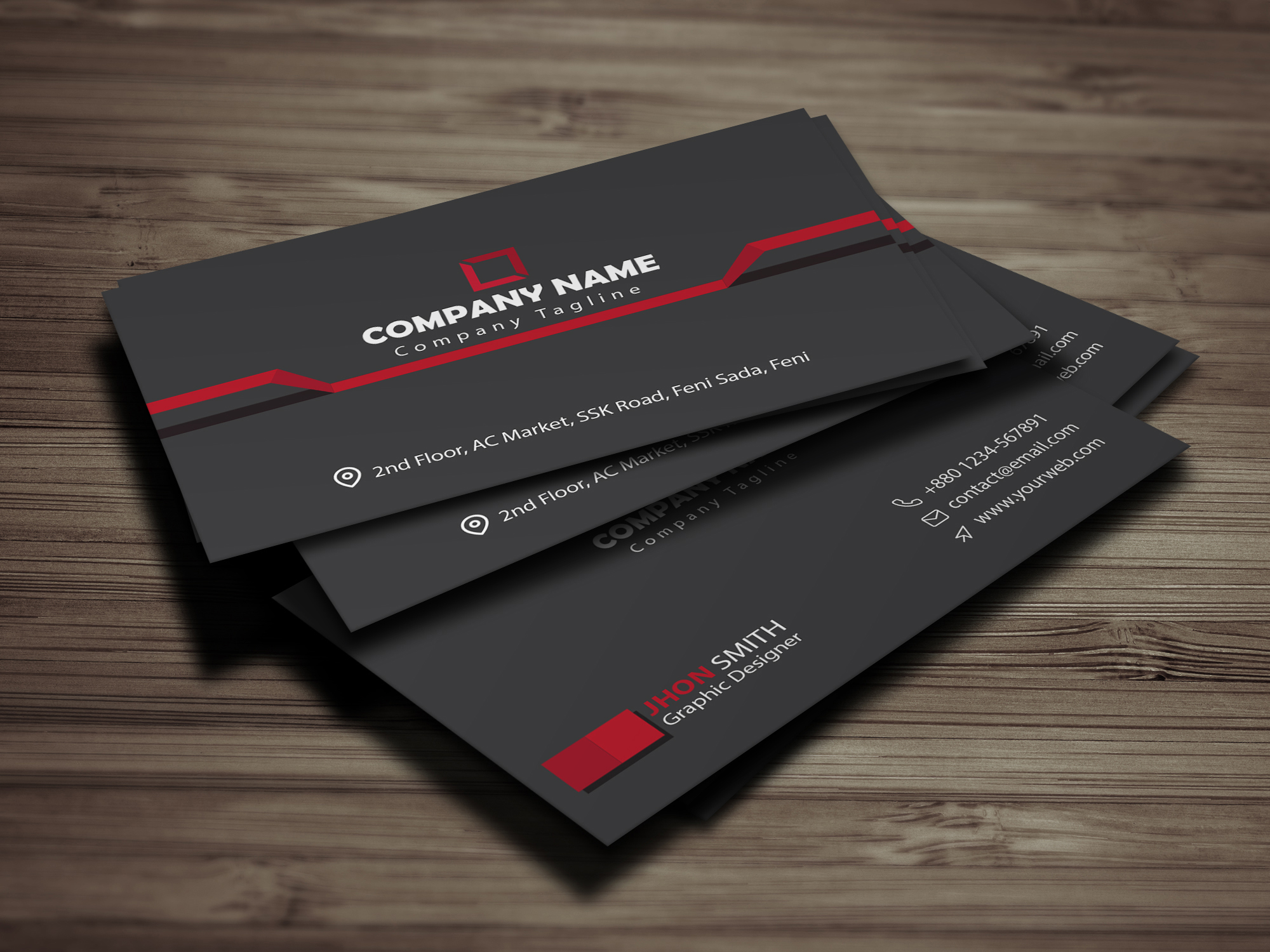 business cards with pictures on them 2