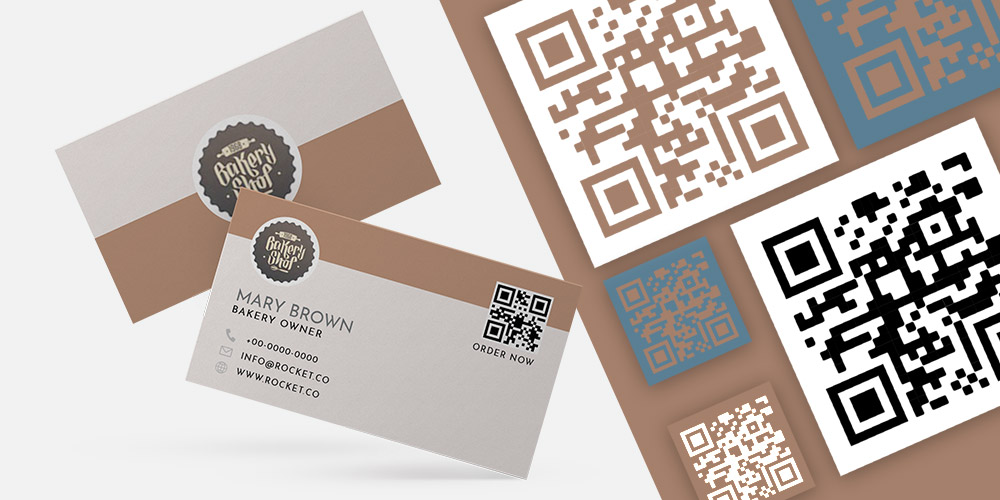 business cards with qr code examples 3