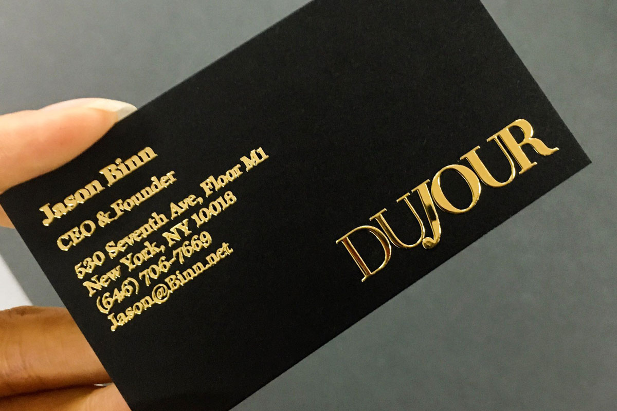 business cards with raised lettering 1