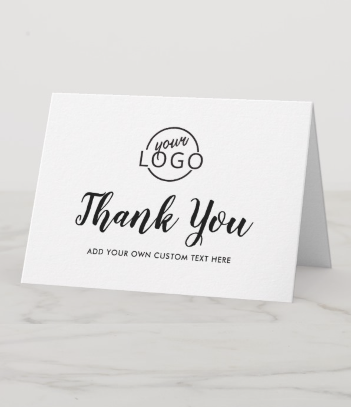 business logo thank you cards 2