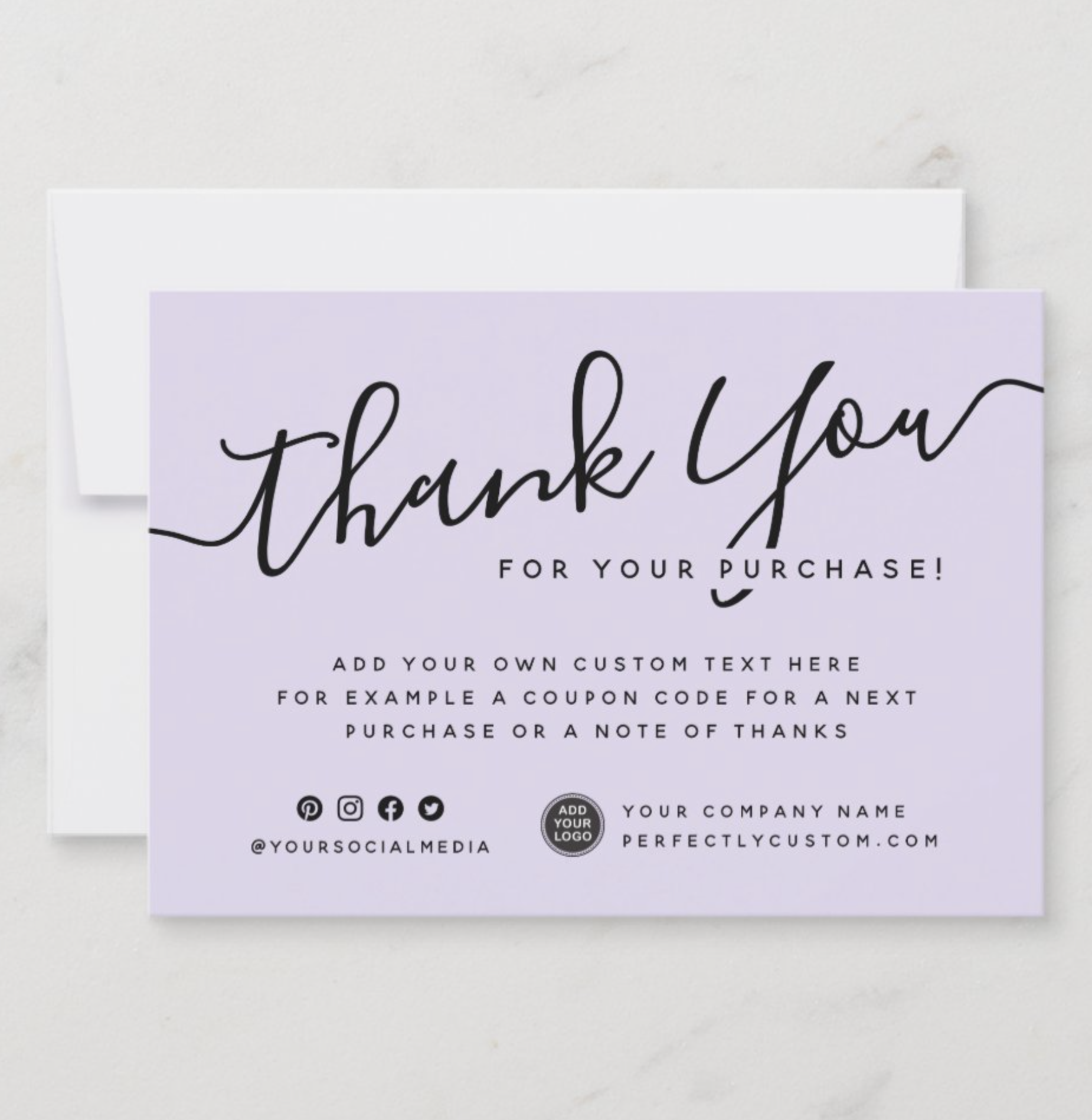 business logo thank you cards 3