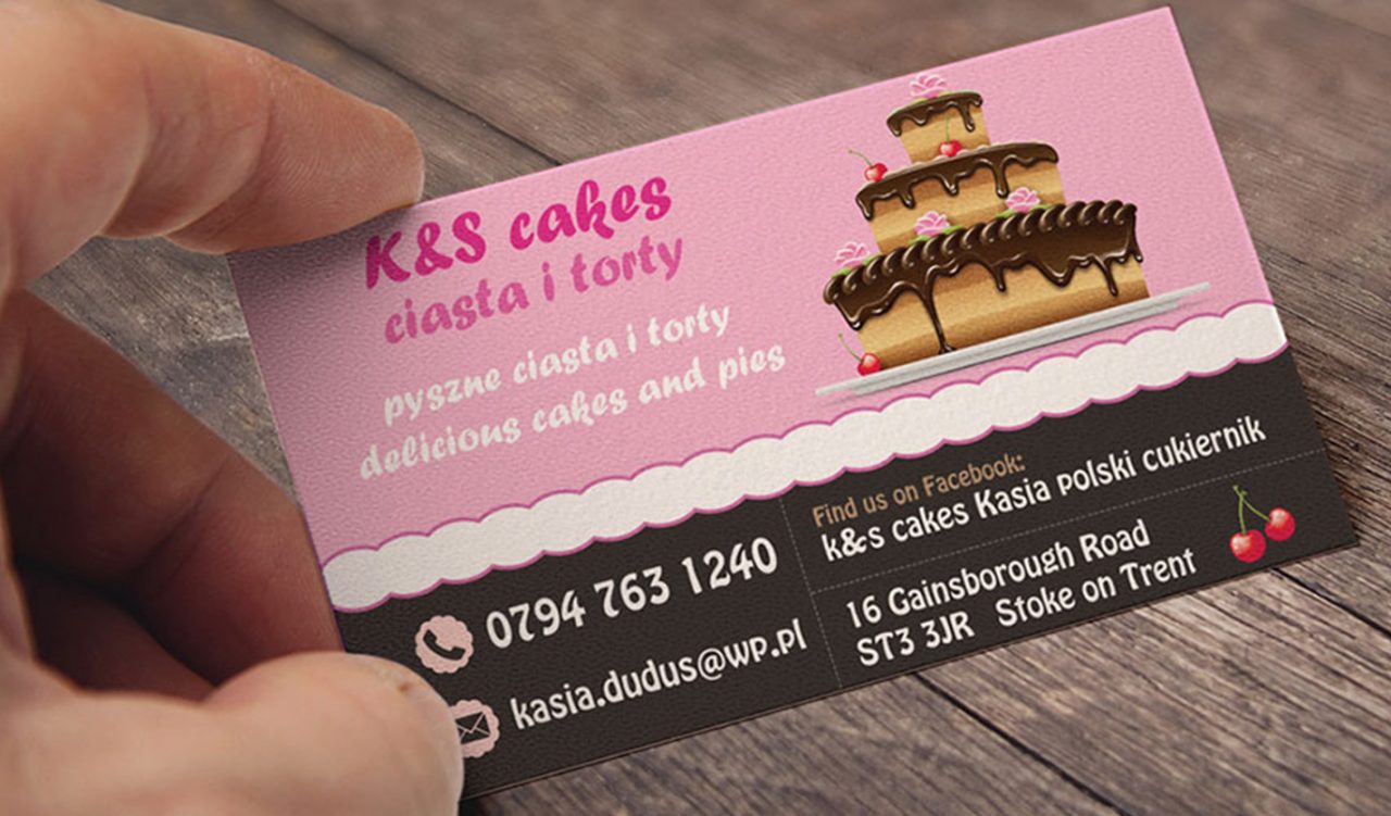 cake business cards ideas 1