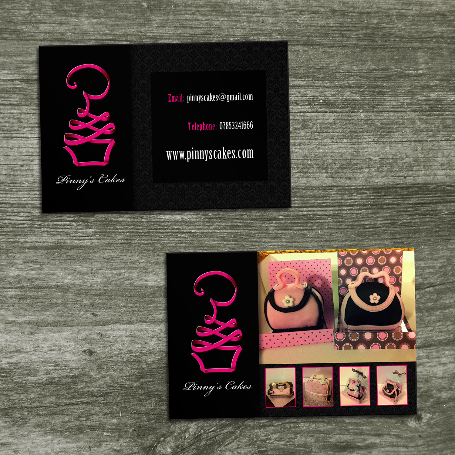 cakes business cards 2