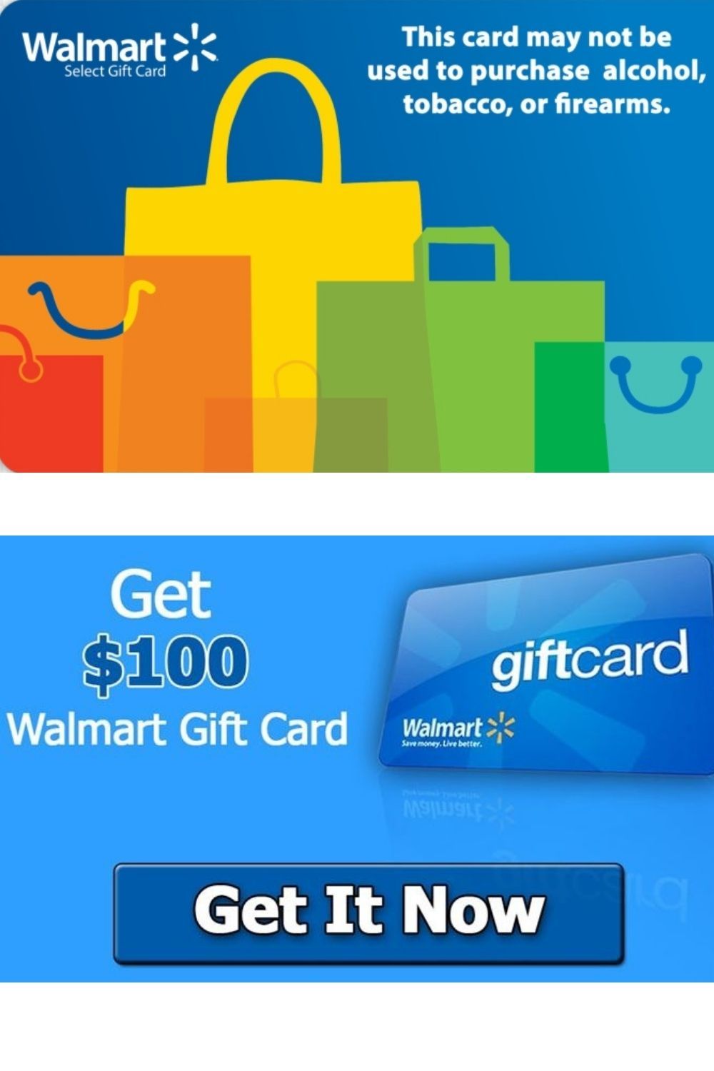can you leave business cards at walmart 1