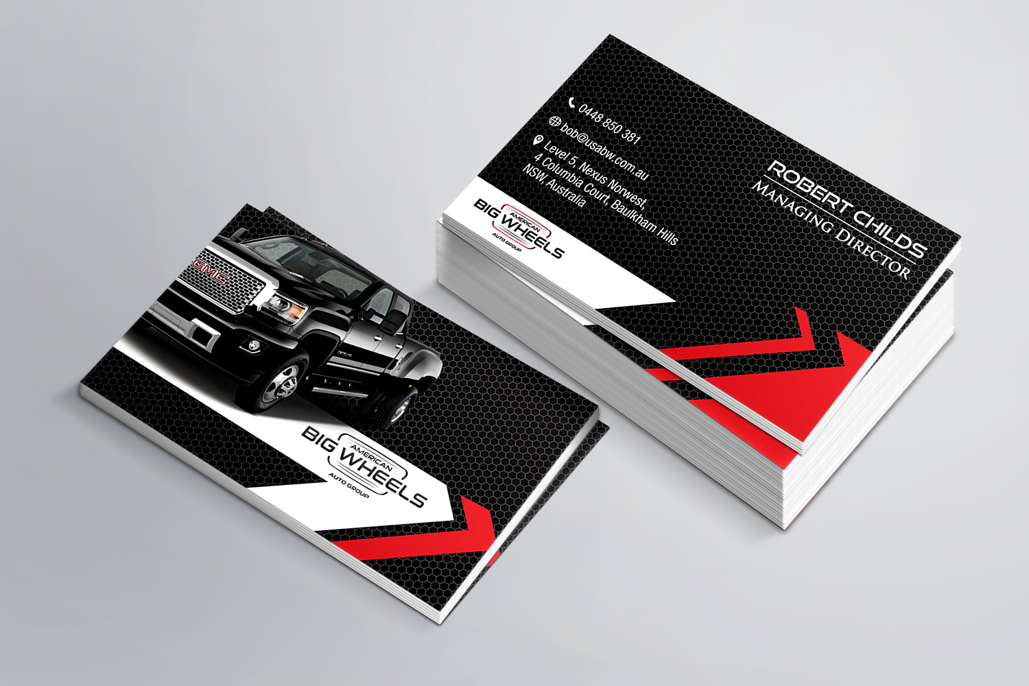 car dealer business cards 3