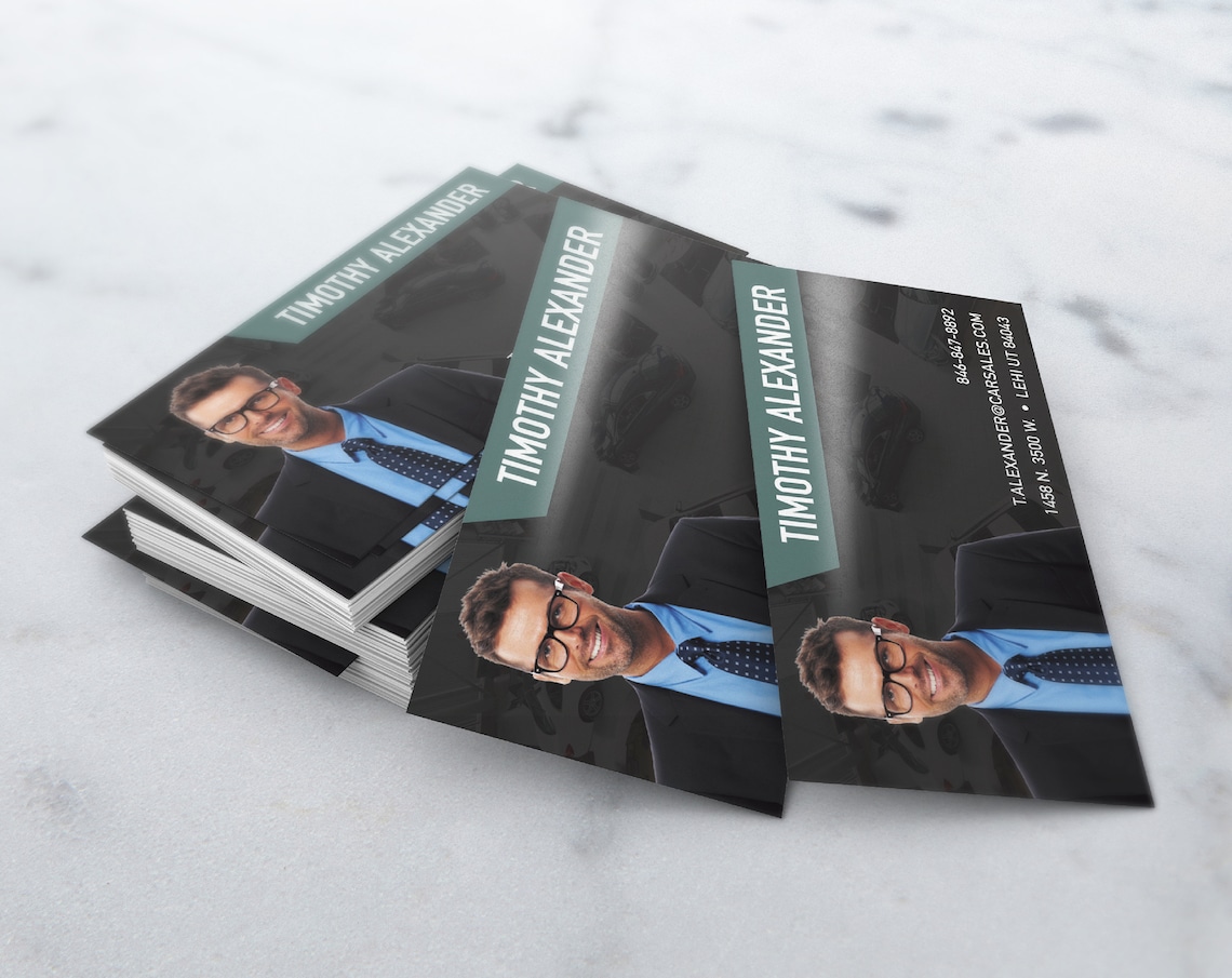 car salesman business cards 2