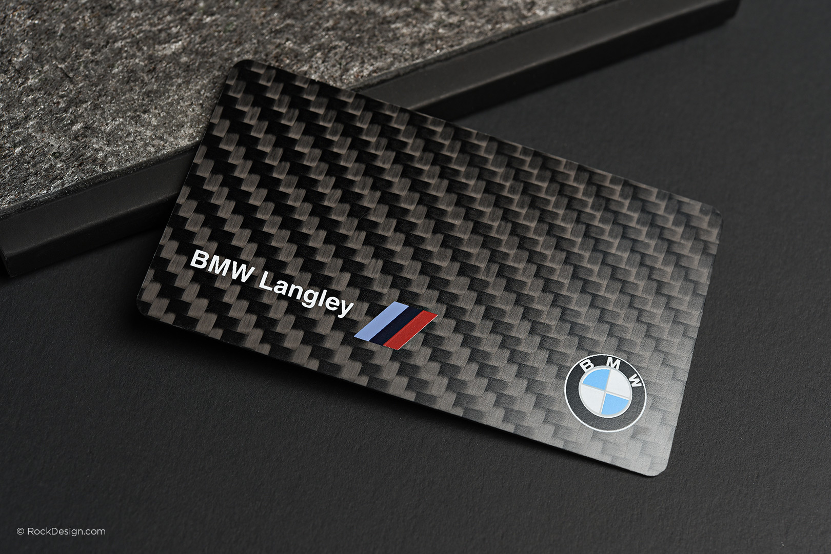 carbon fiber business cards 2