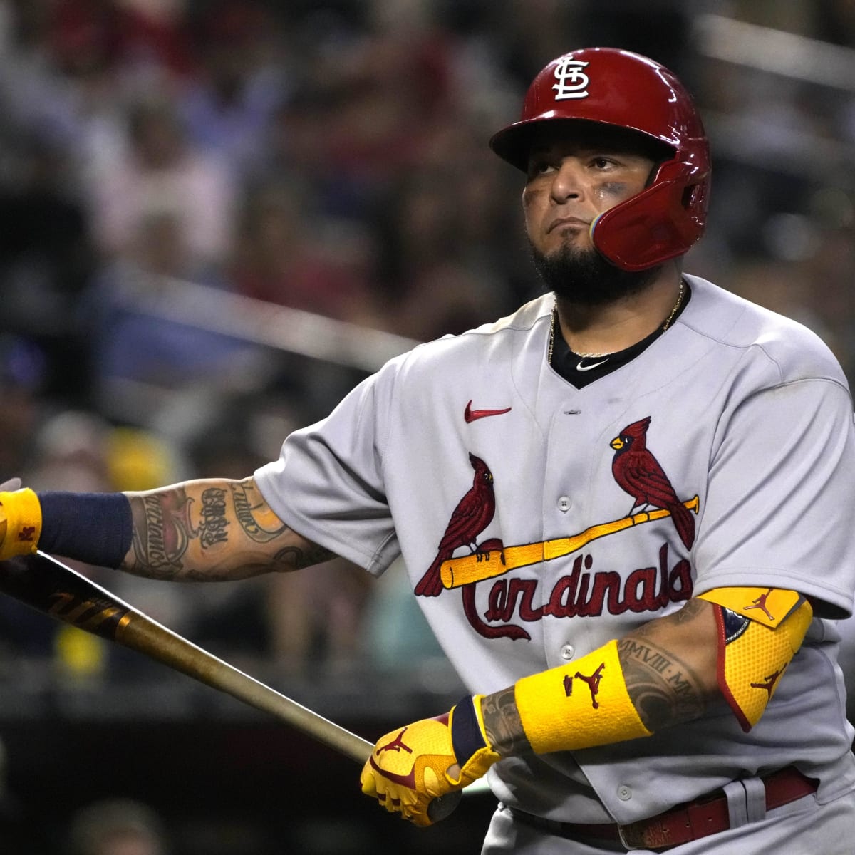 cards catcher molina missing 2 games for business matters 1