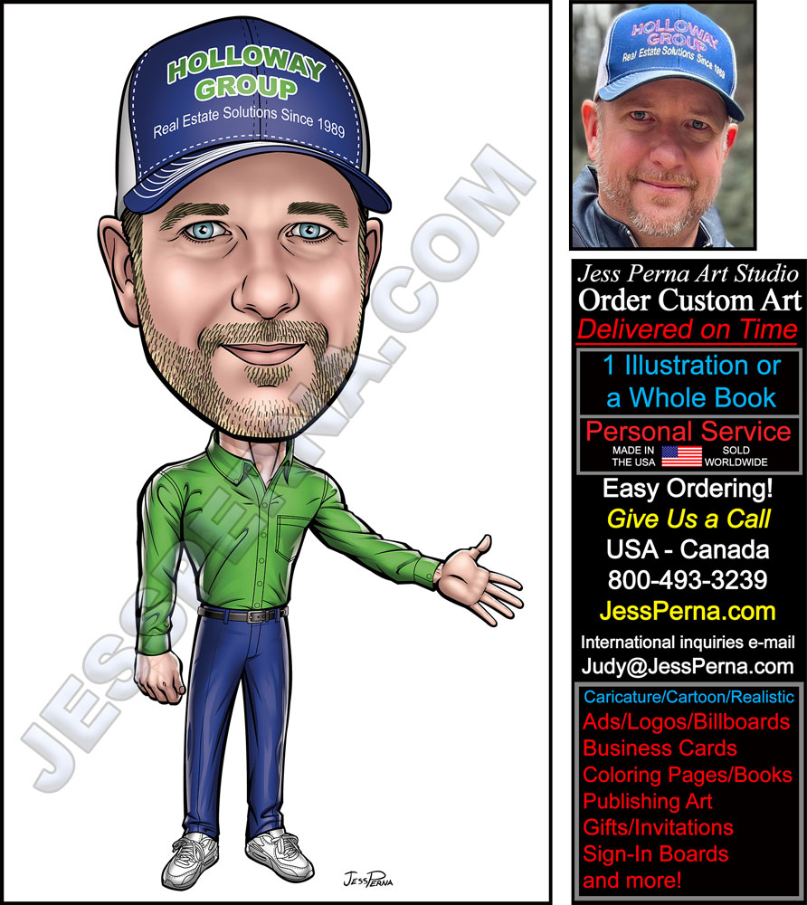 caricature business cards 8