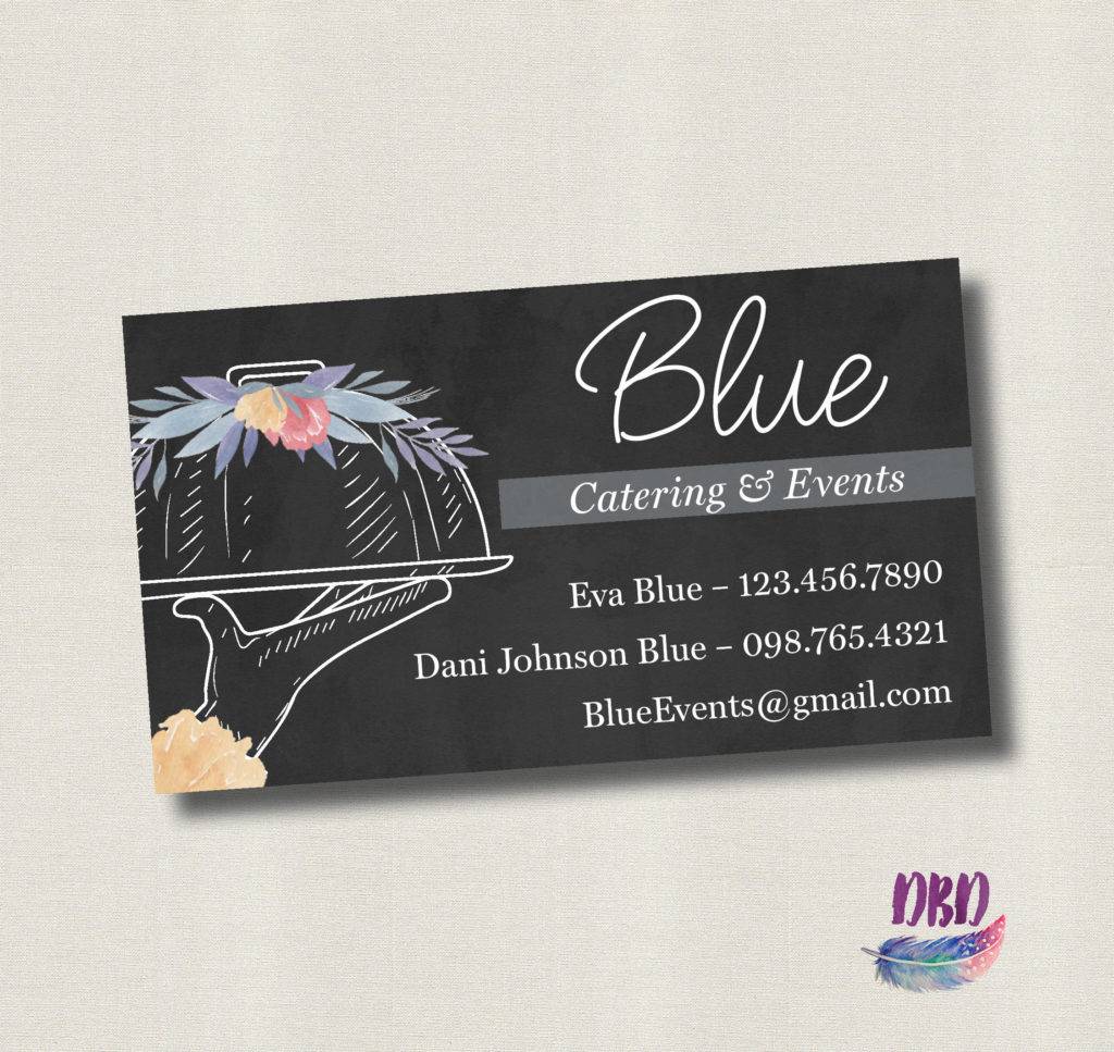 catering business cards 2