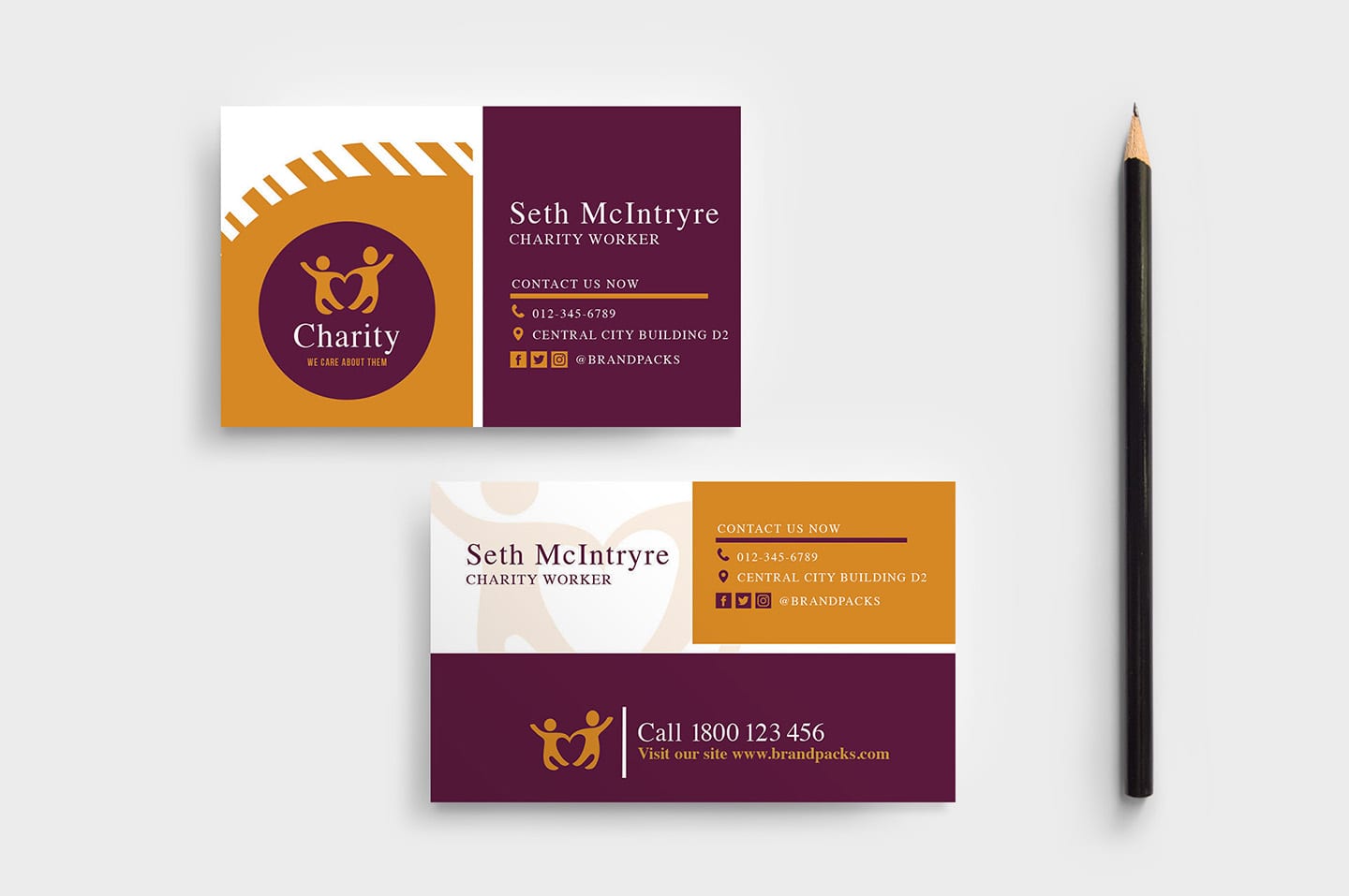 charity business cards 3