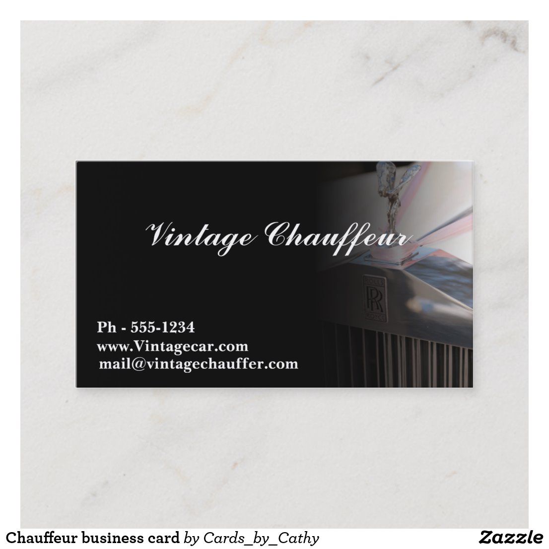 chauffeur business cards 1