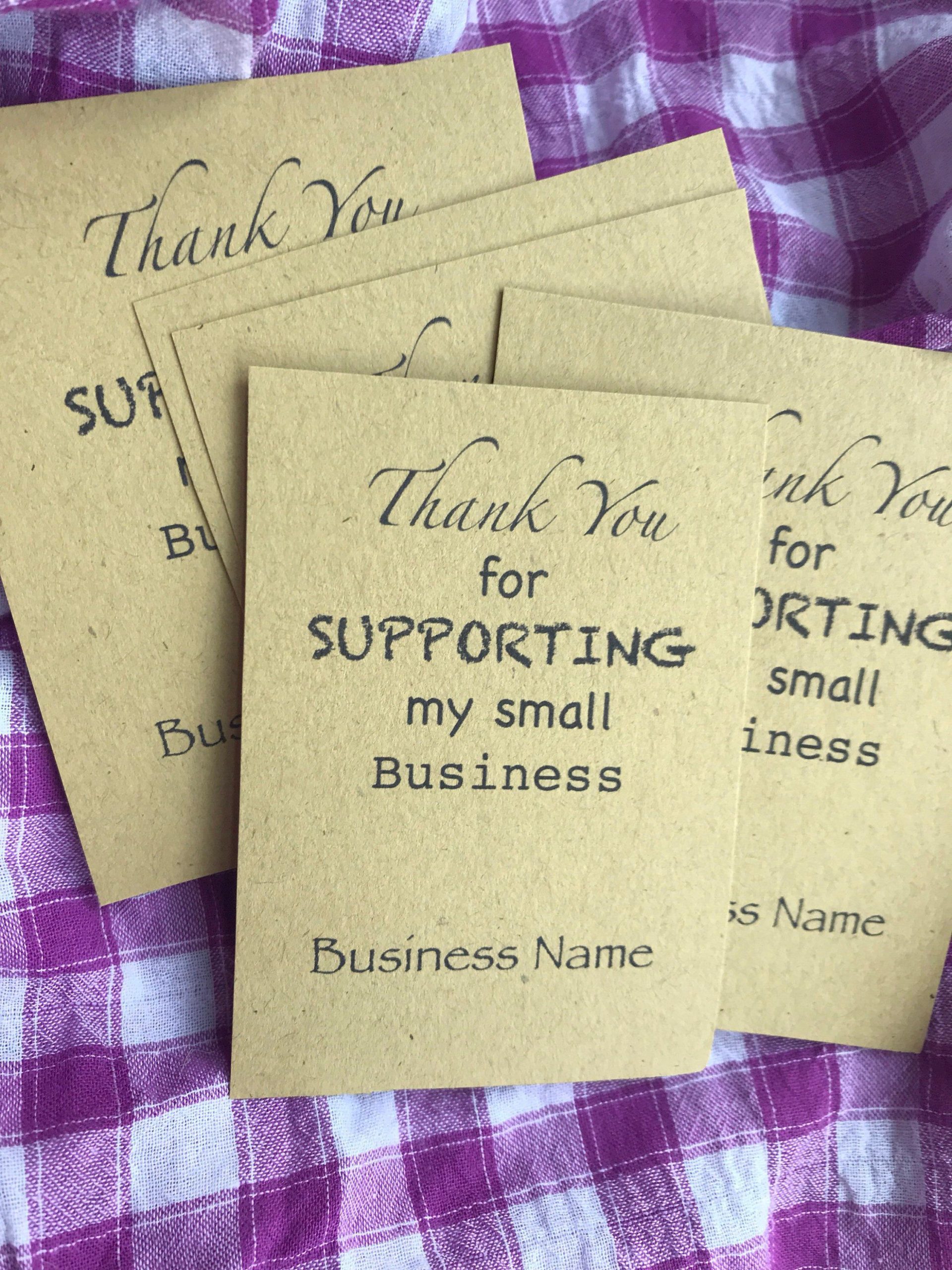 cheap business thank you cards 2