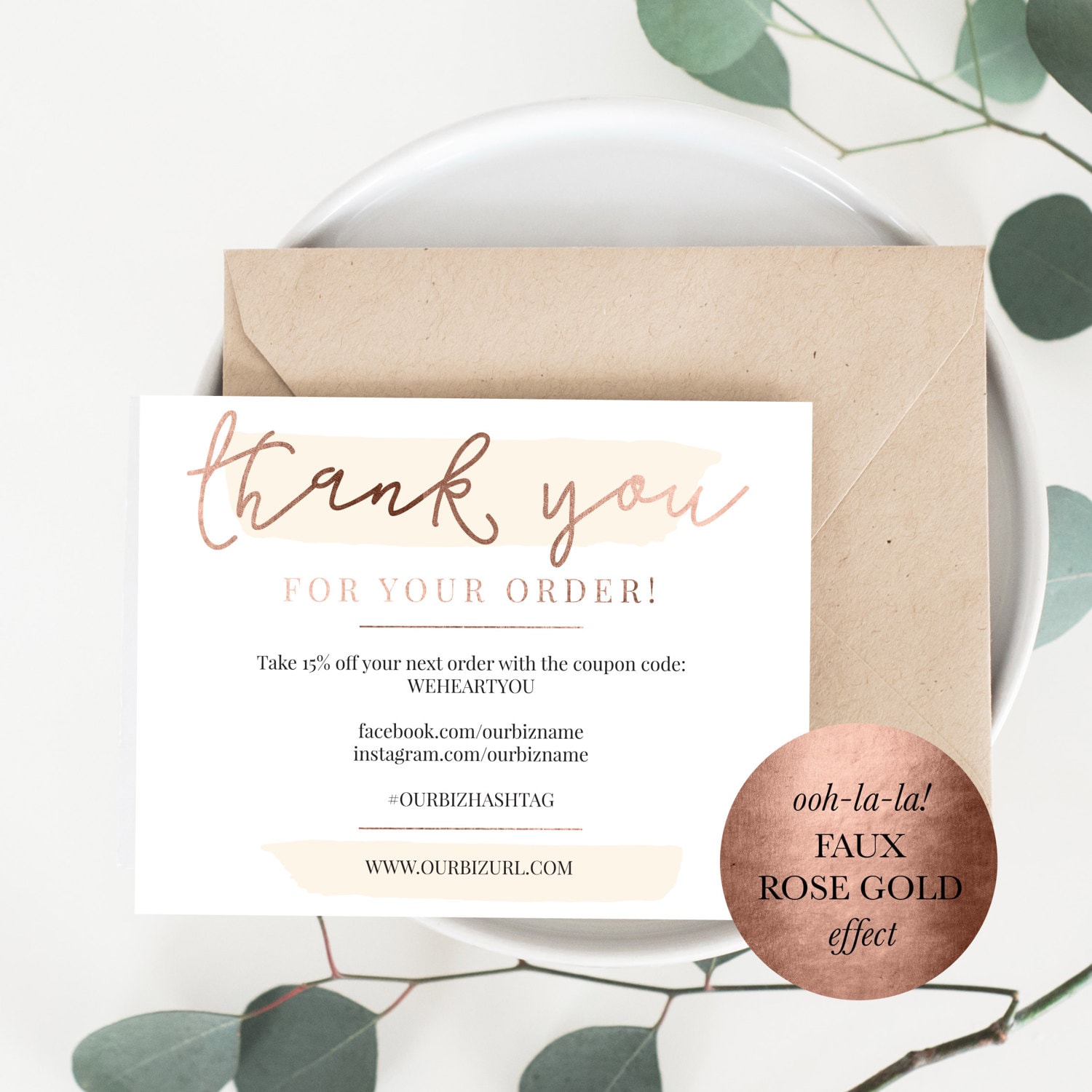 cheap business thank you cards 3