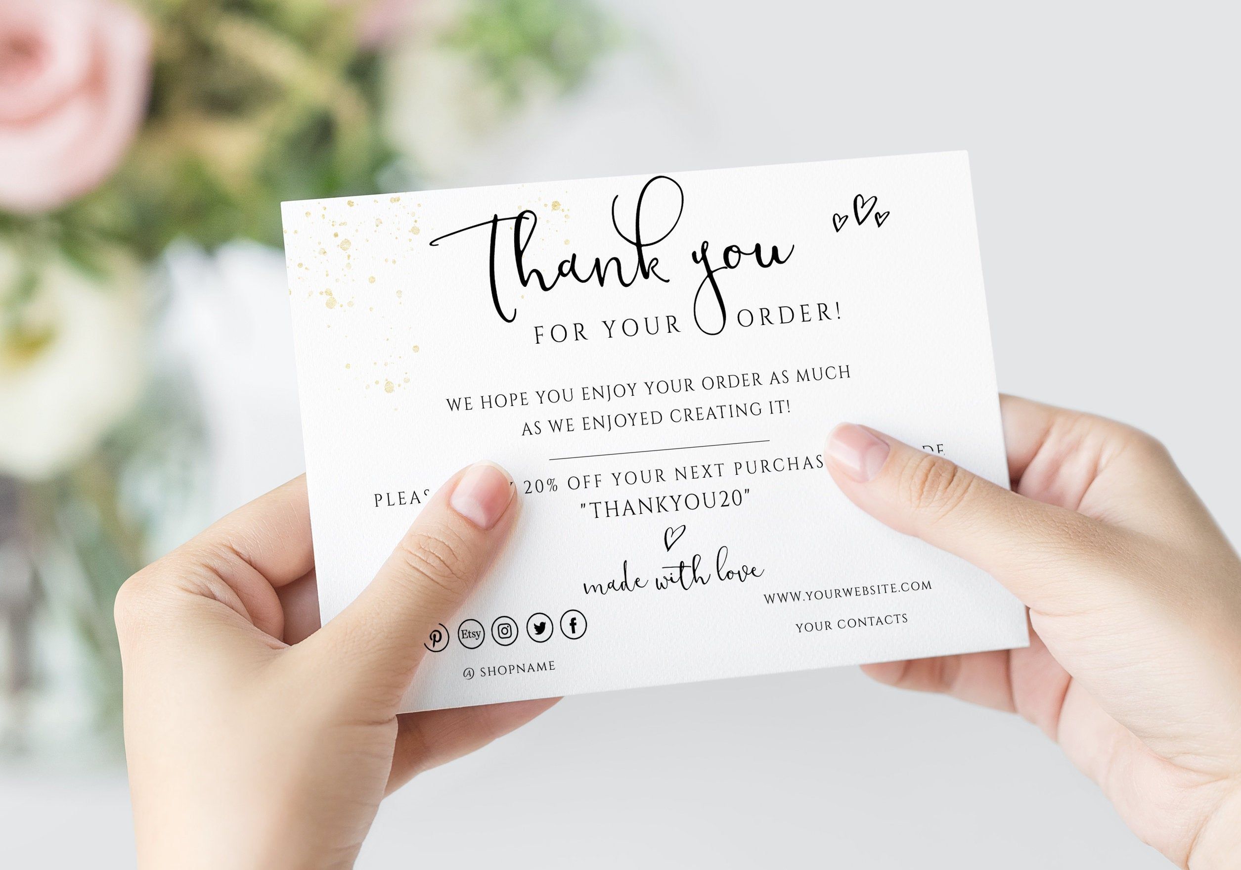 cheap thank you cards for business 1