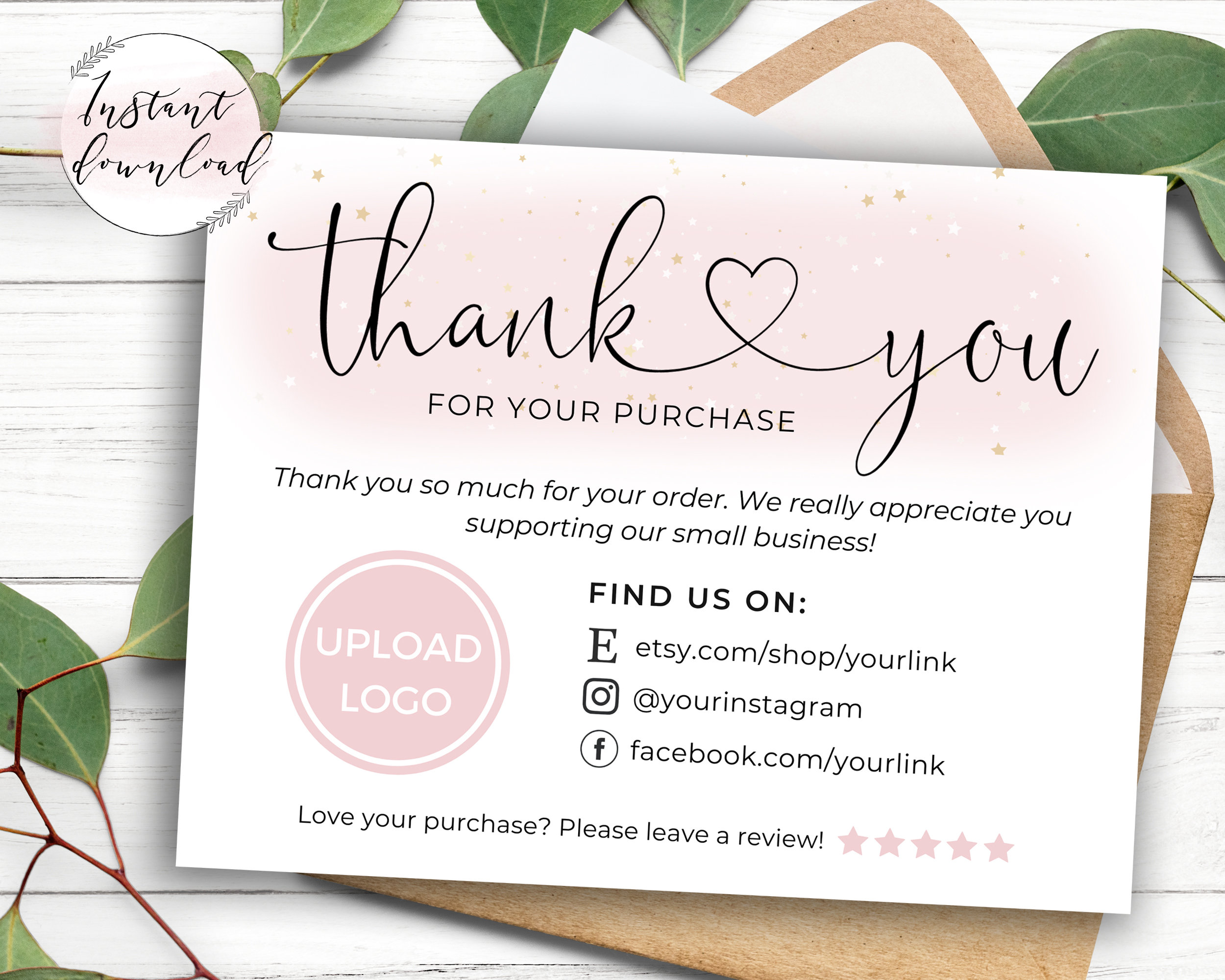 cheap thank you cards for business 3