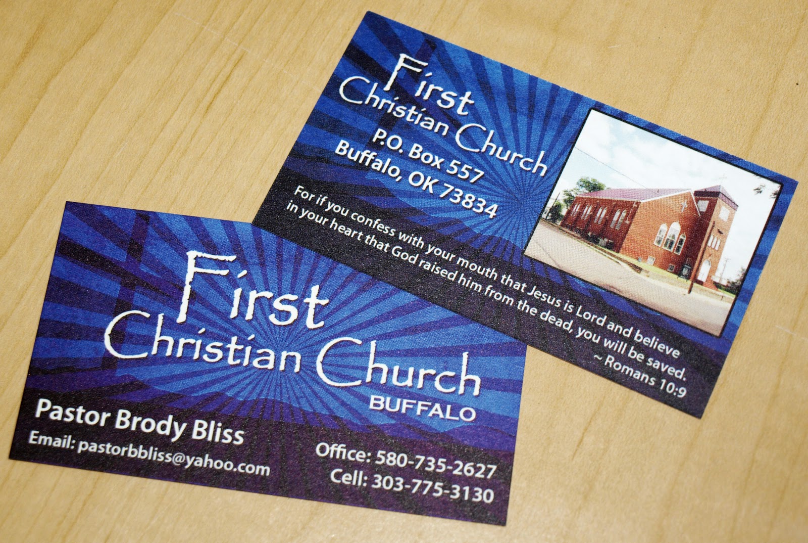church business cards 1
