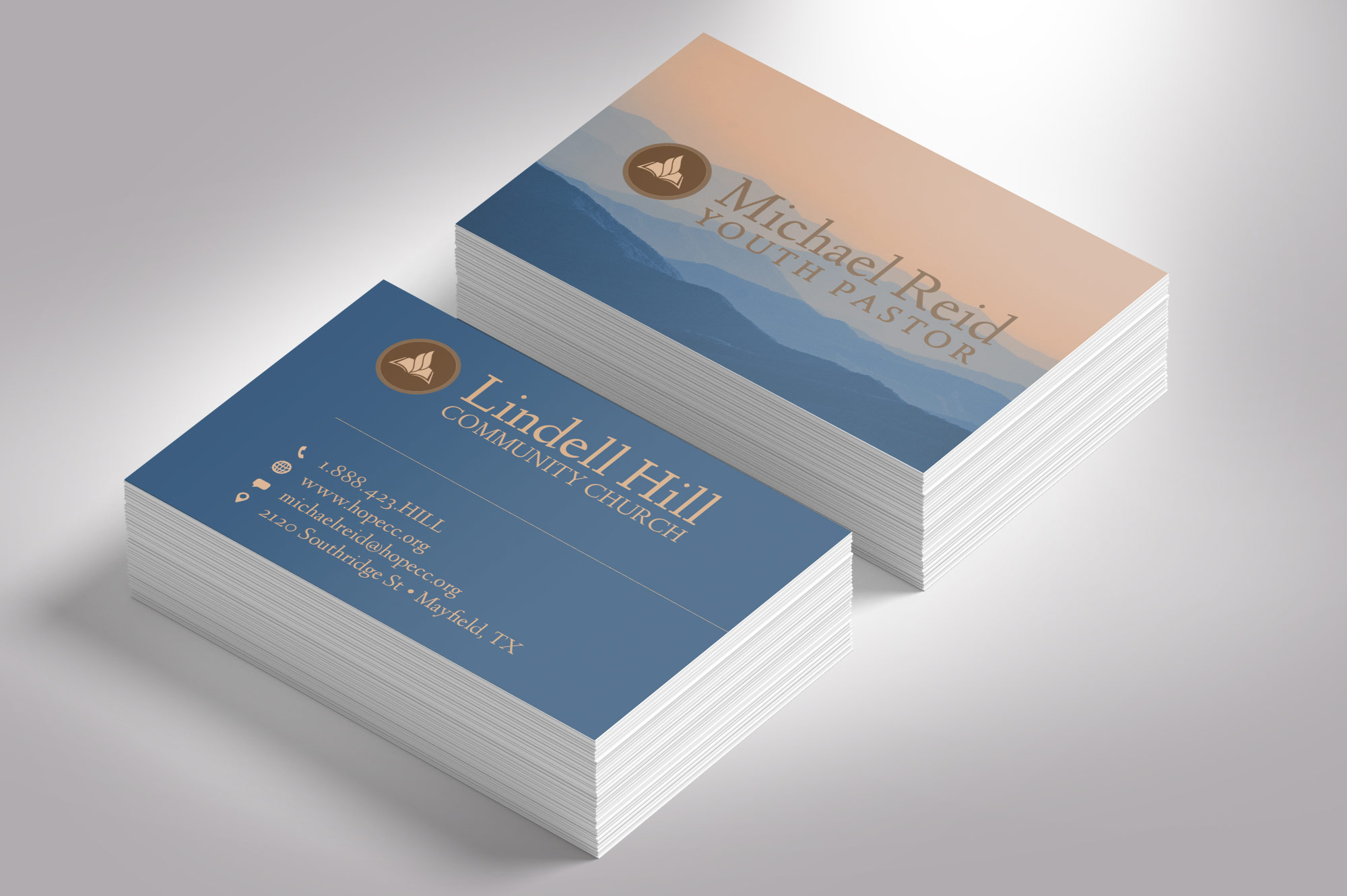 church business cards templates free 2