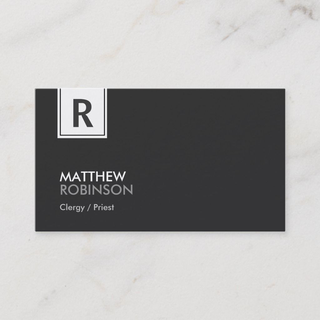 clergy business cards 1