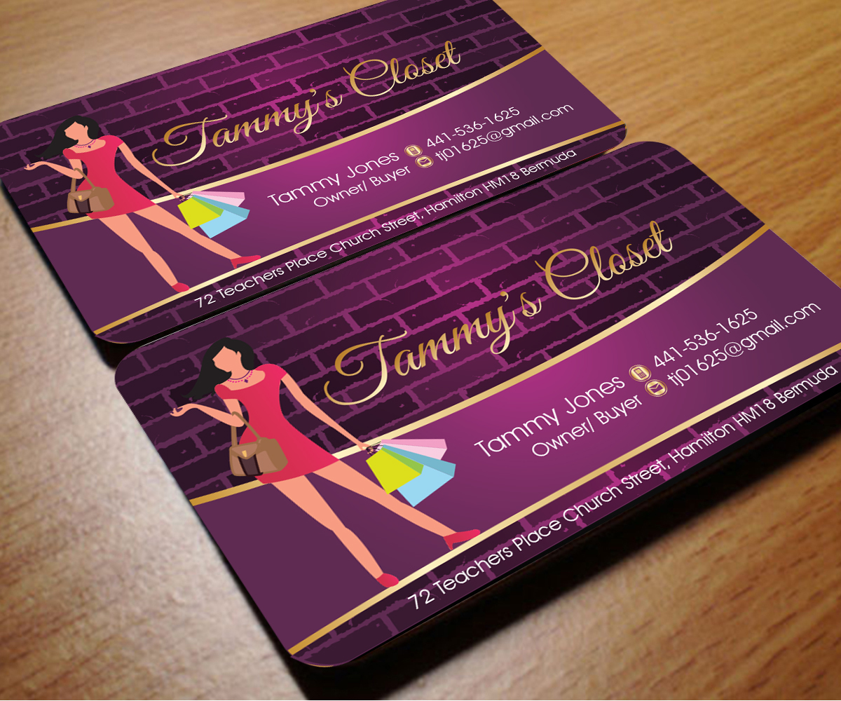 clothing boutique business cards 2